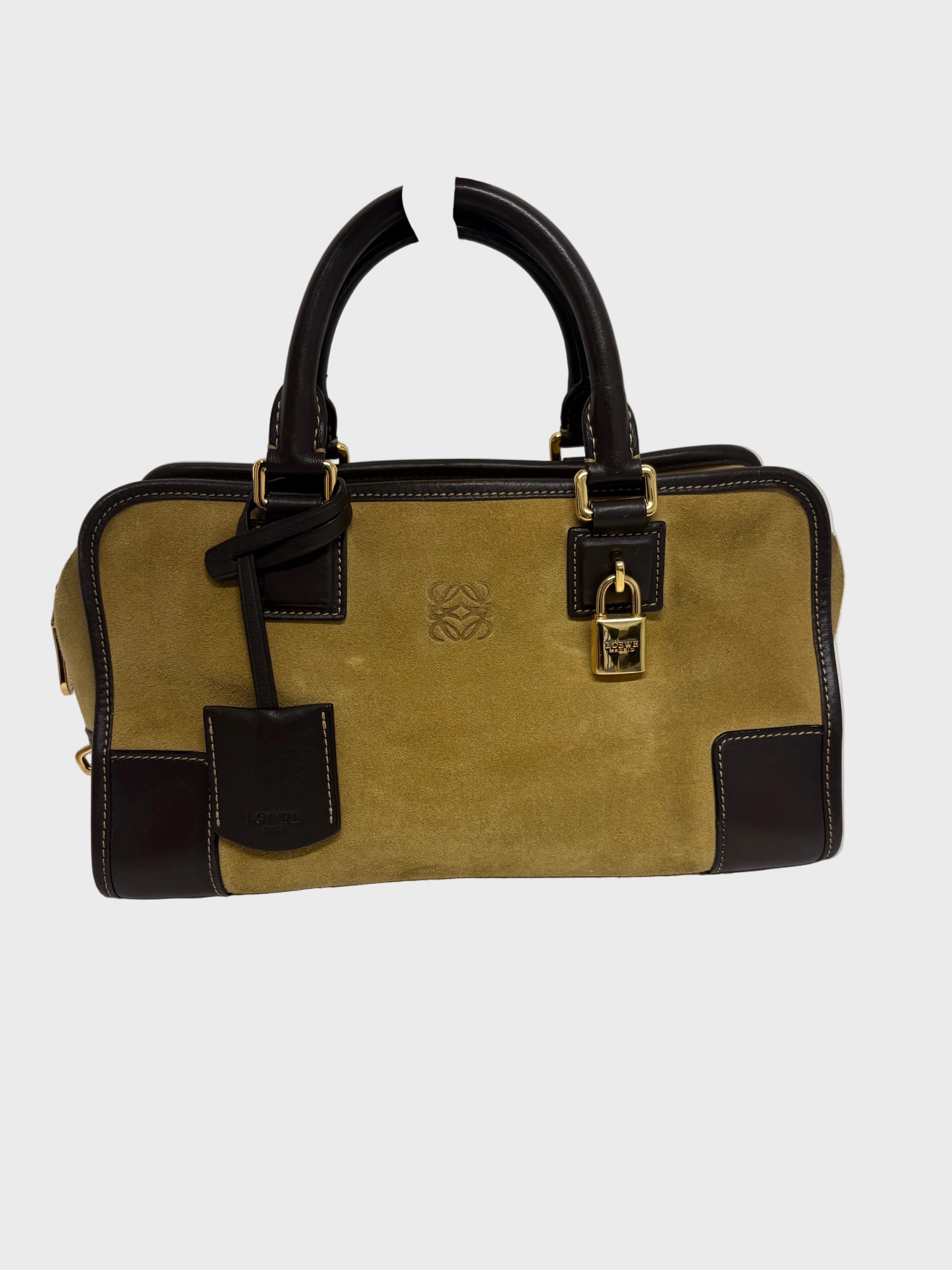 Loewe Amazona 30 ante oro marrón
