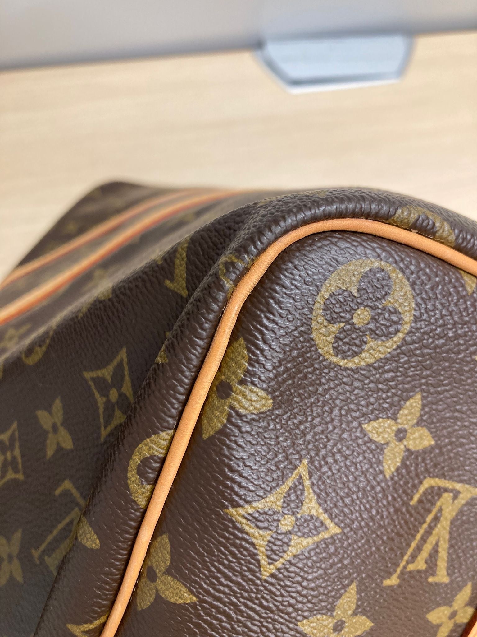 Louis Vuitton keepall 45 canvas monogram bandolera