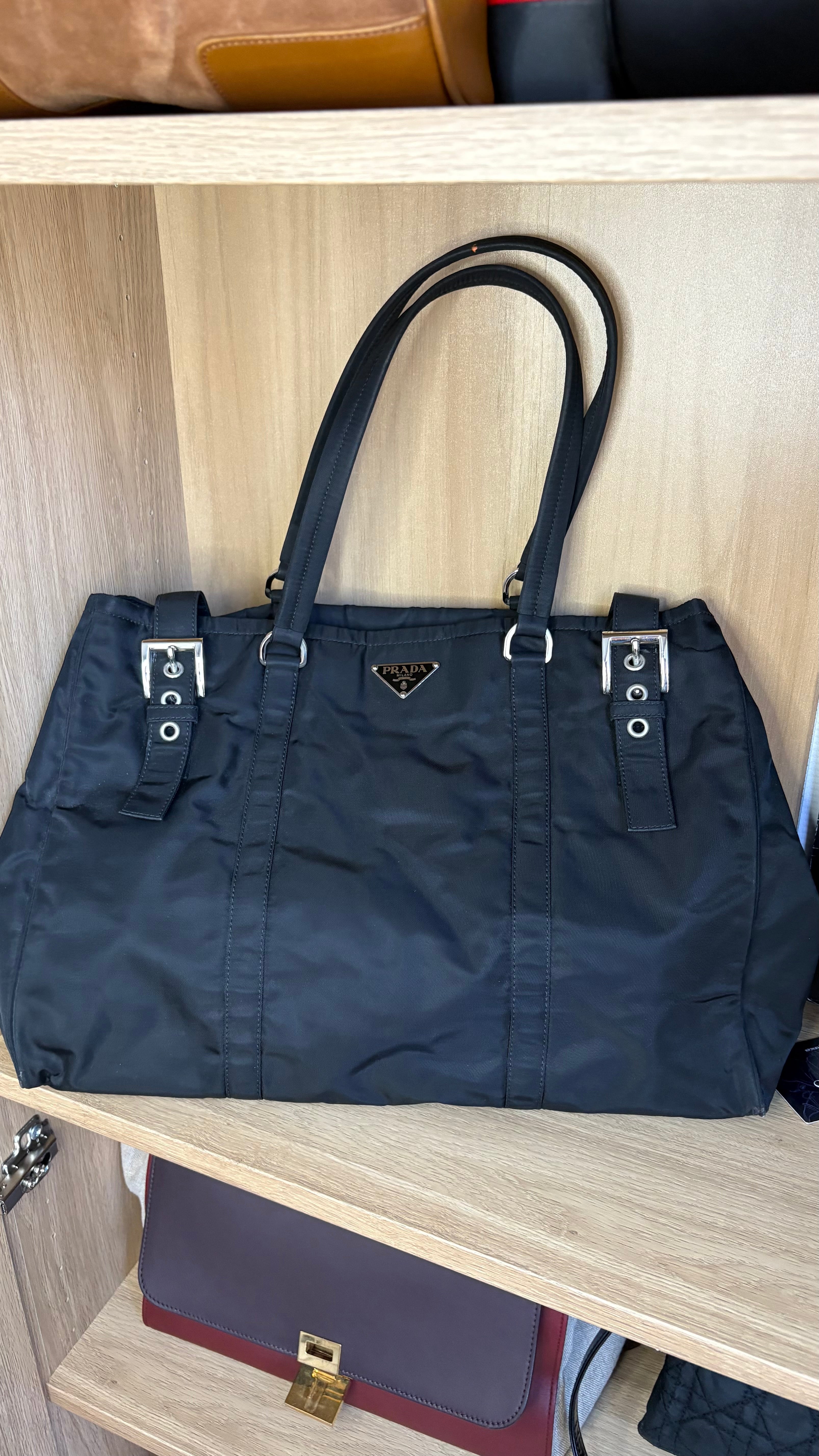 Prada tote bag nylon