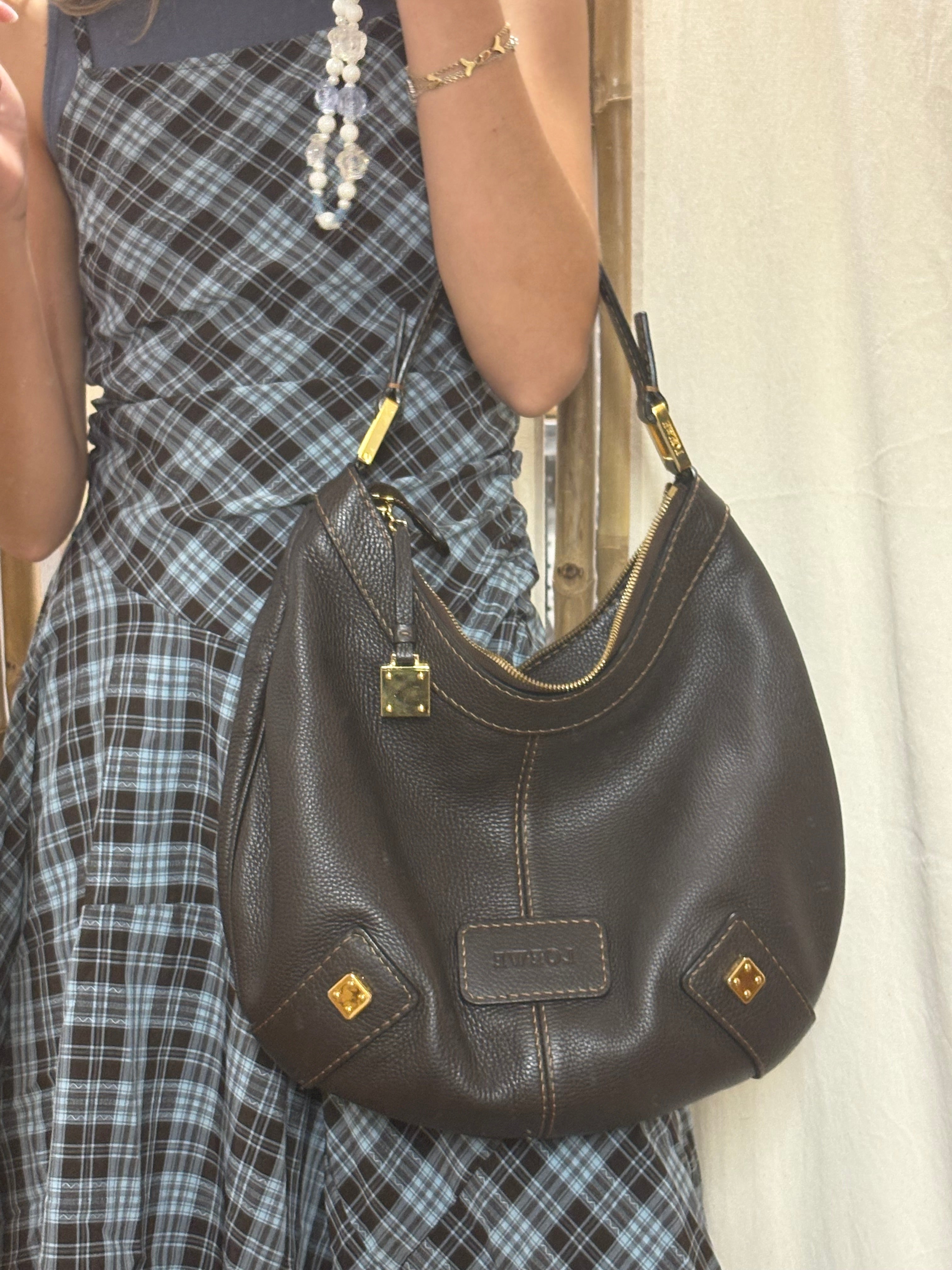 Loewe Hobo Road Safari Marrón Chocolate Large