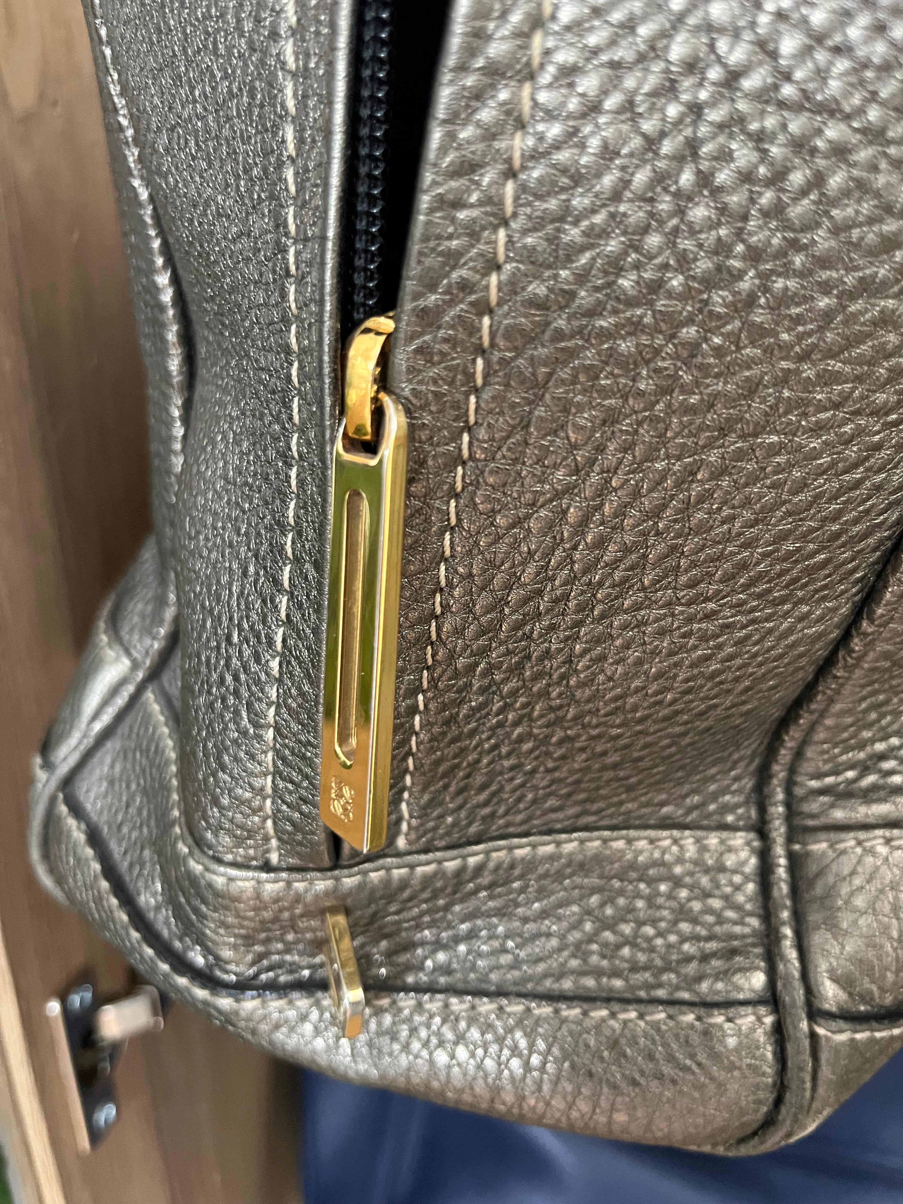 Loewe amazona 35 gris plata