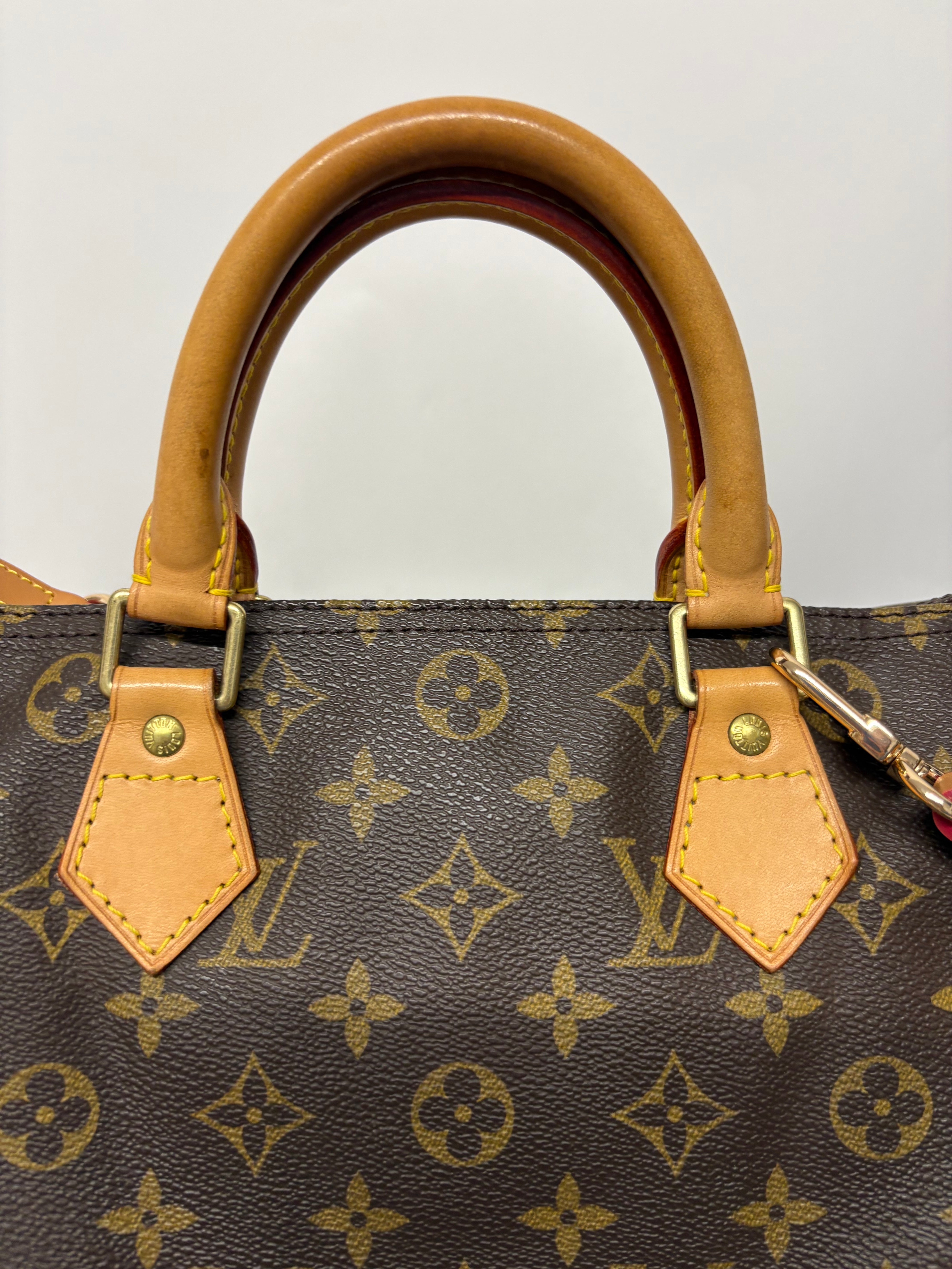 Louis Vuitton Speedy 30 Monogram con bandolera extra SP0938