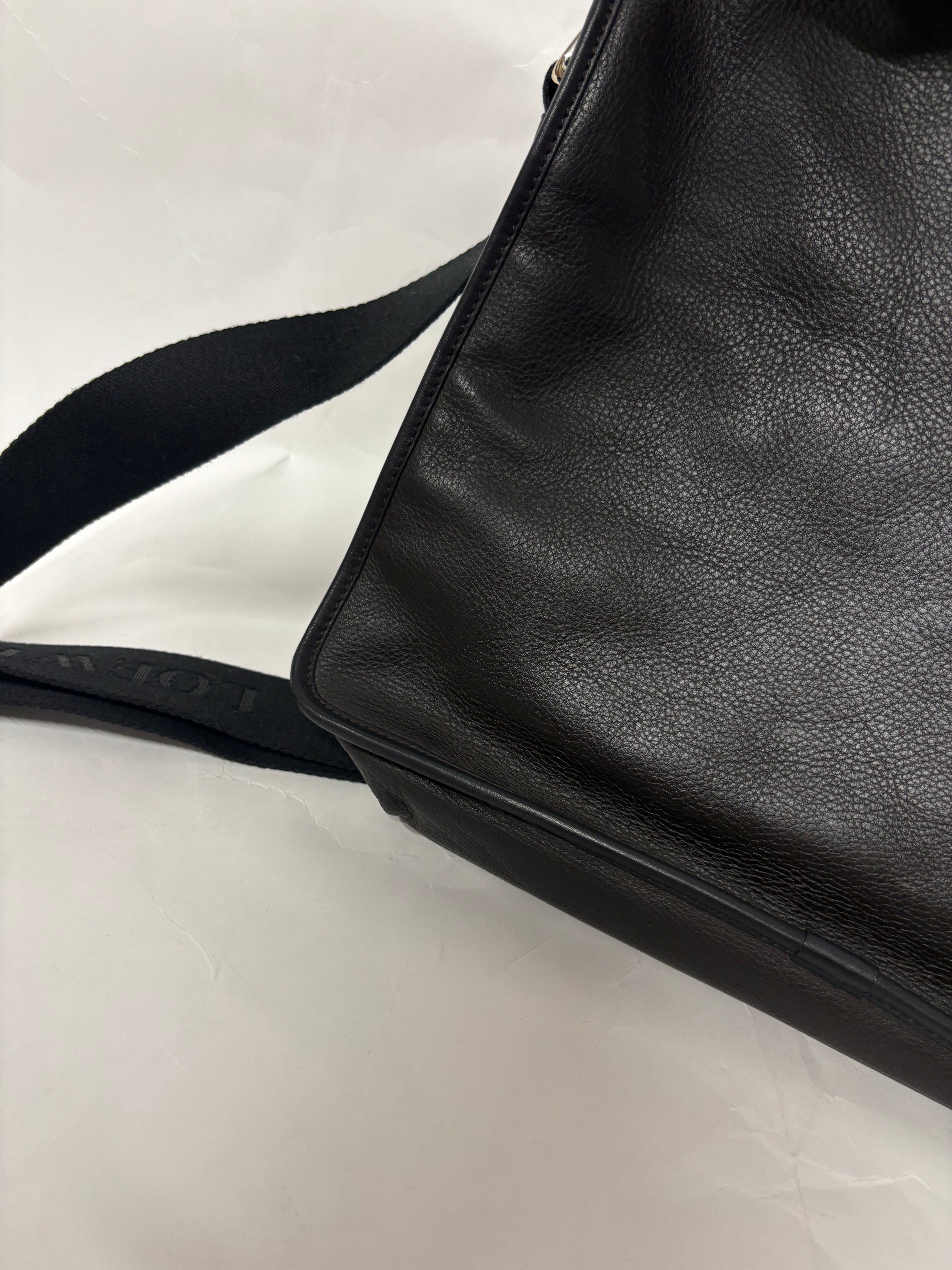 Loewe Messenger Goya Bag unisex marrón y negra