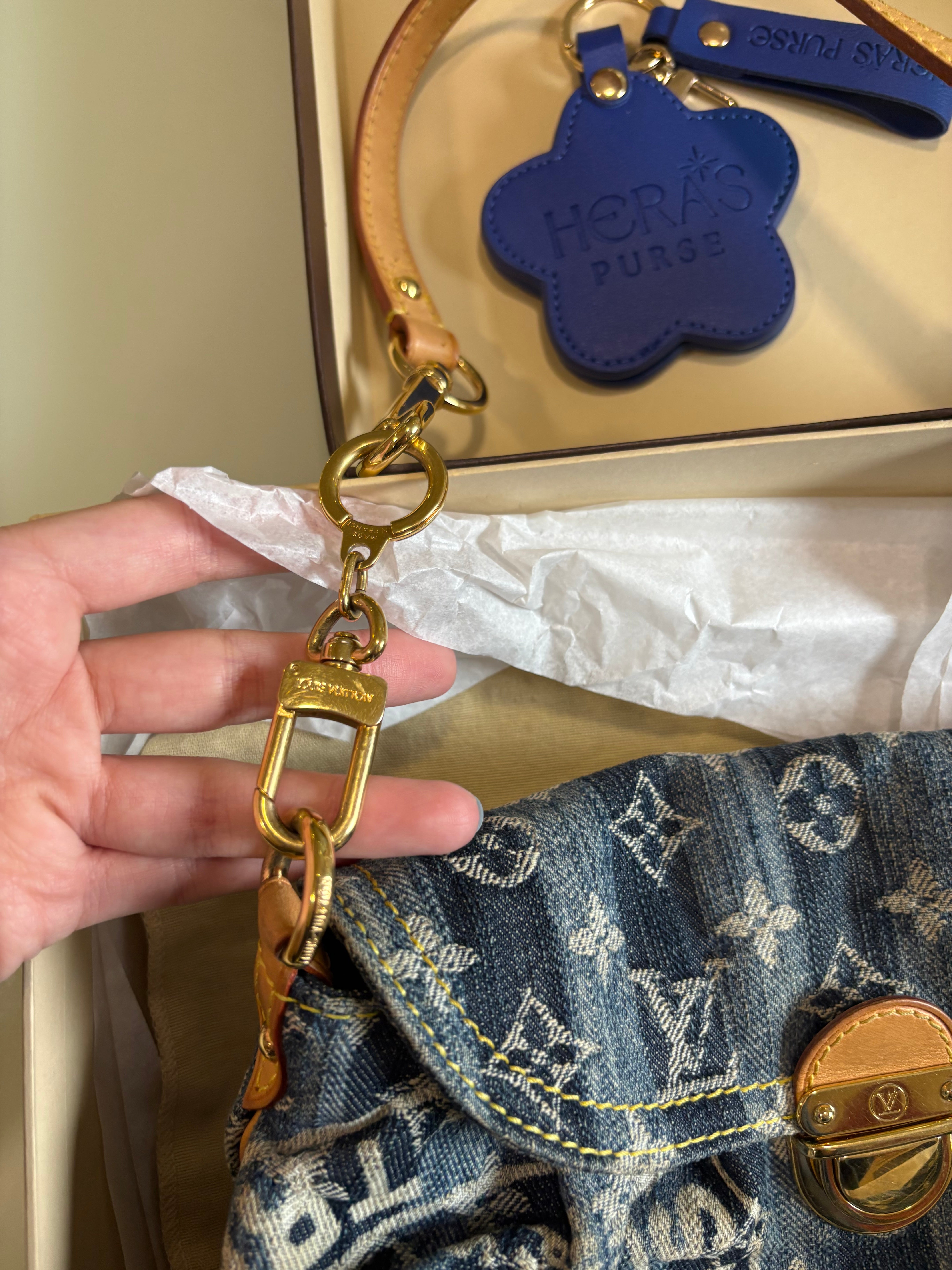 Louis Vuitton Pleaty Denim Monogram de la exclusiva Cruise Collection