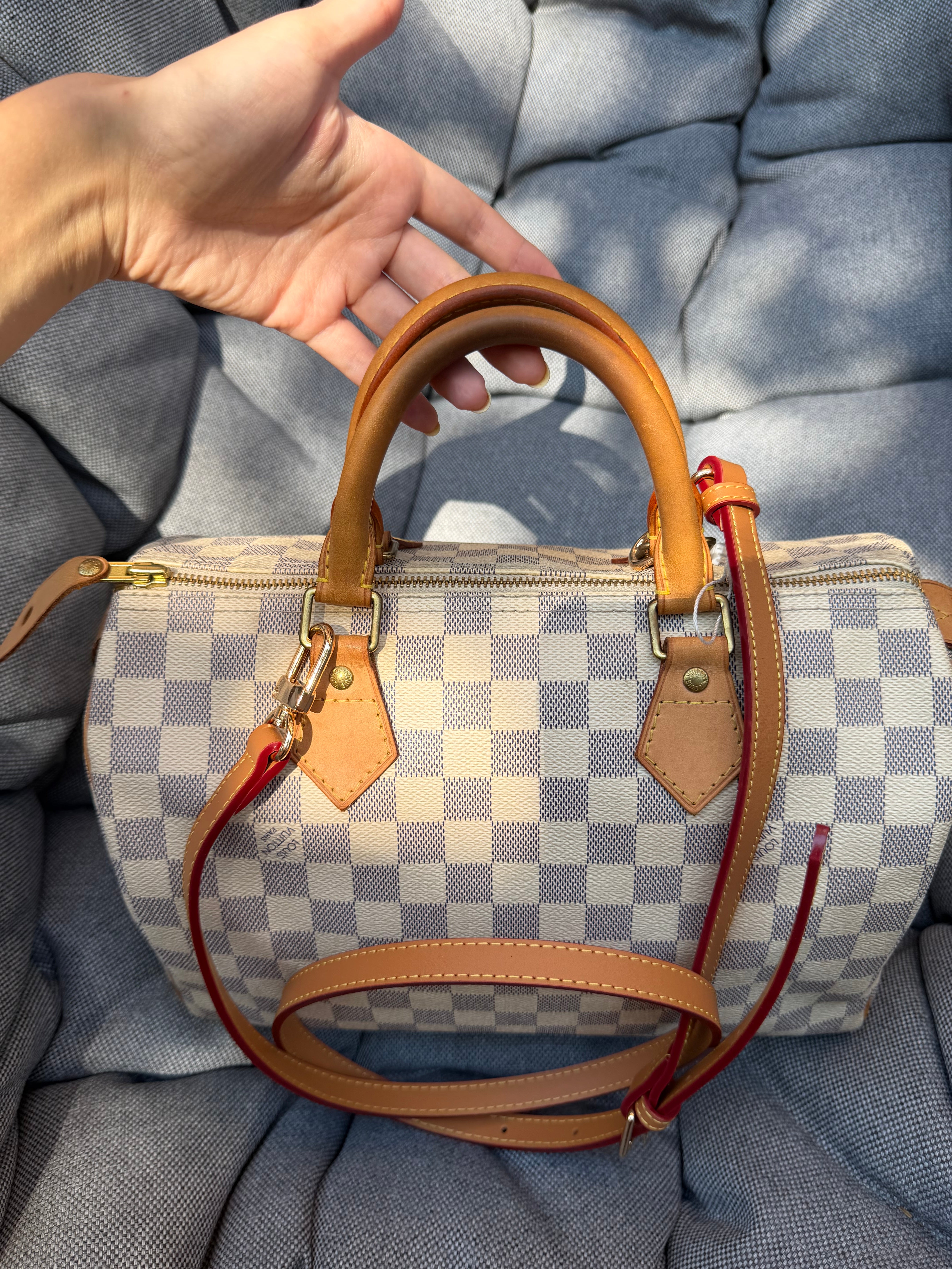 Louis Vuitton Speedy 30 Damier Azur DU1191