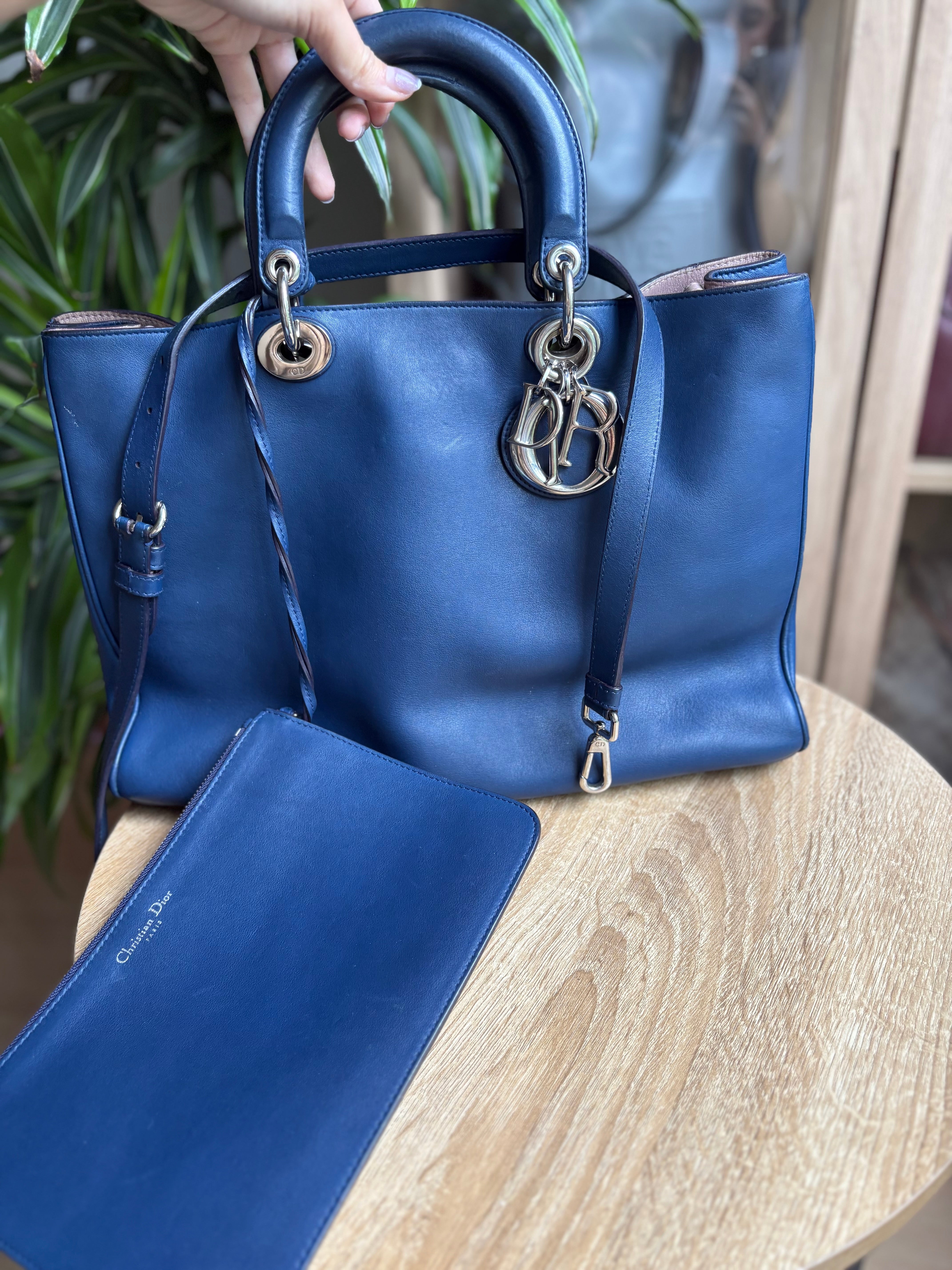 Christian Dior Diorissimo Large Azul