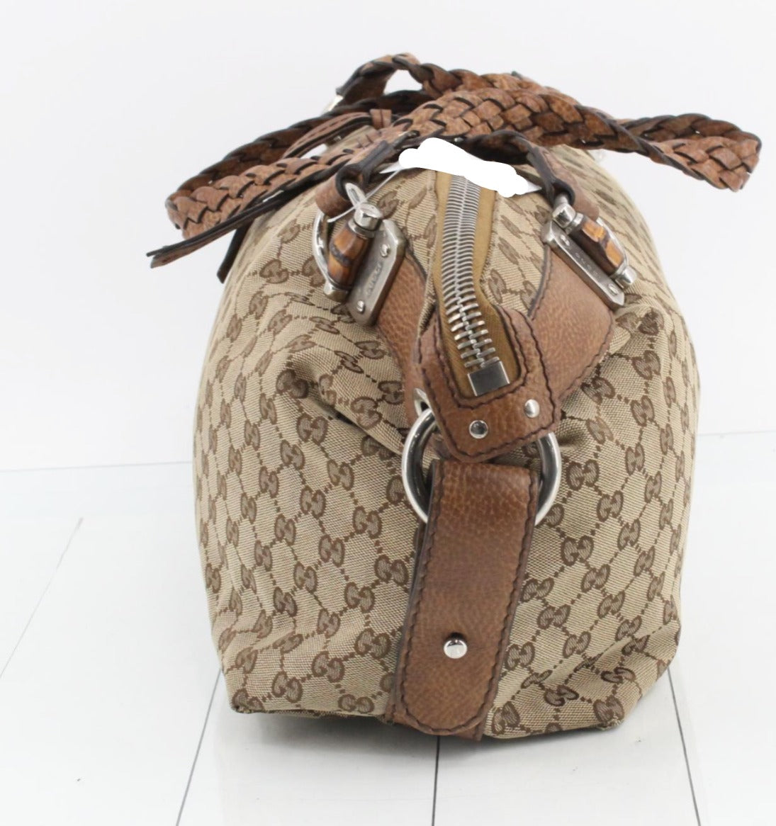 Gucci Pelham trenzado XL GG canvas Marrón