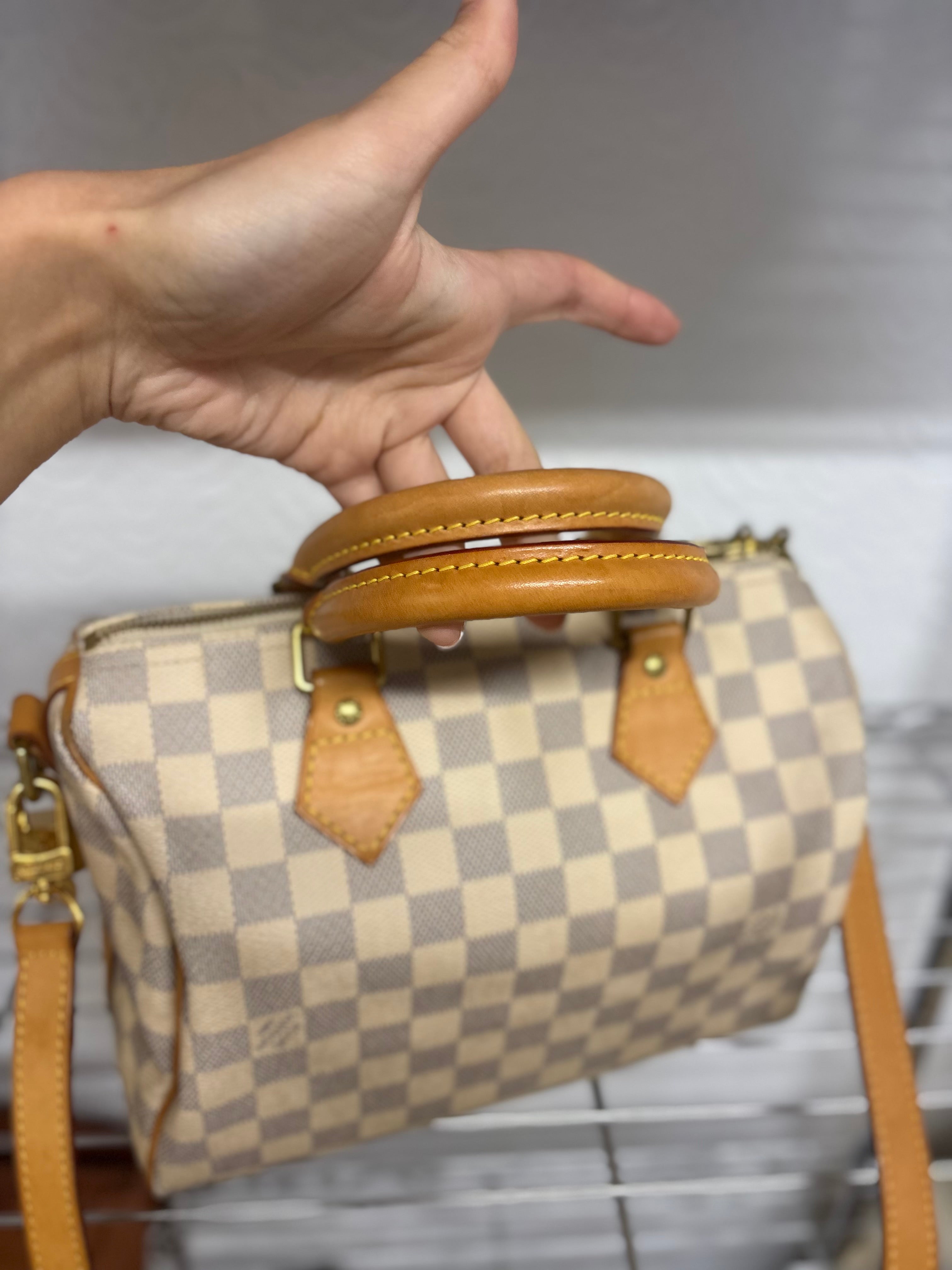 Louis Vuitton Speedy Bandoulière 25 Damier Azur