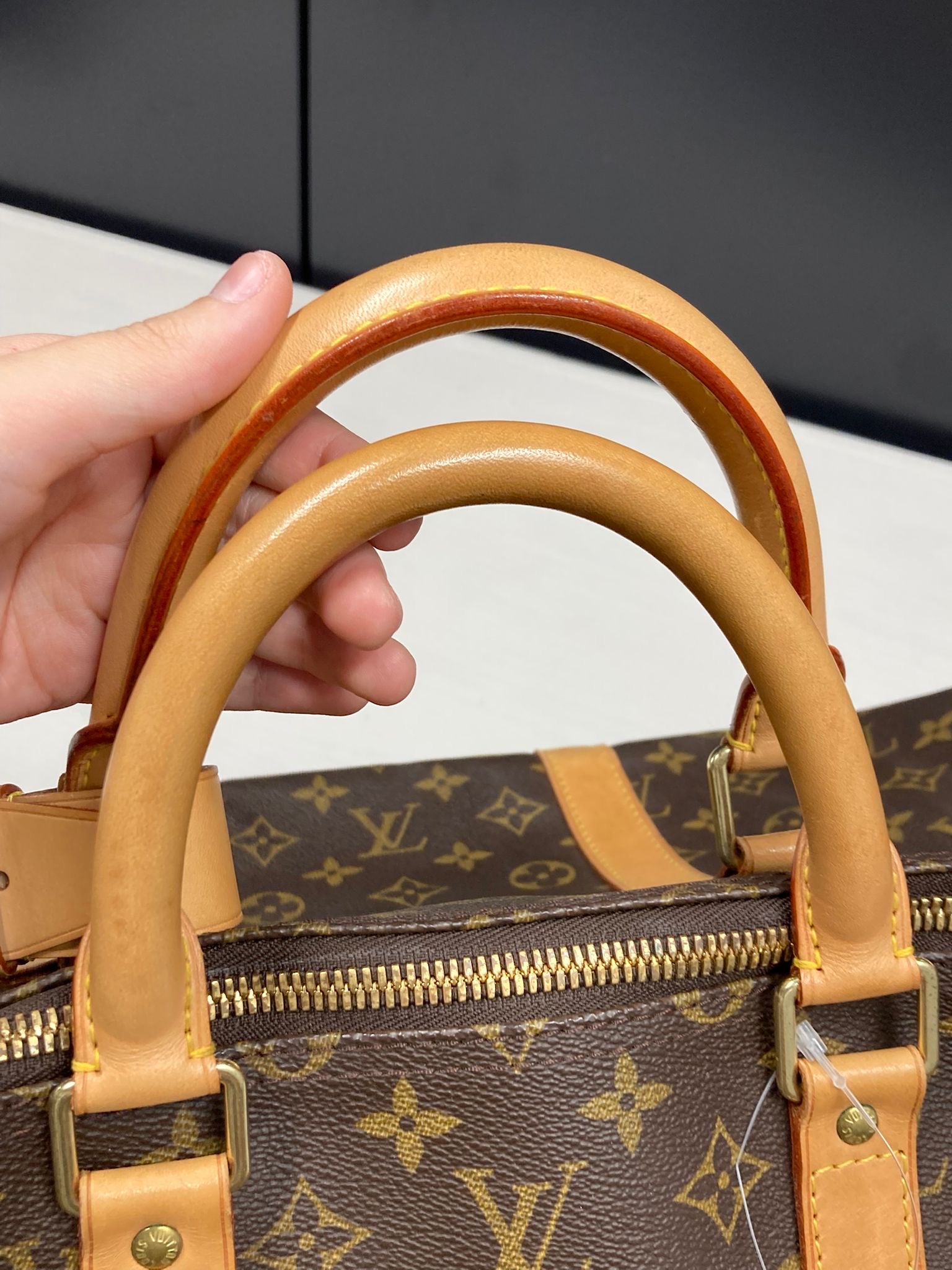 Louis Vuitton keepall 55 monogram canvas