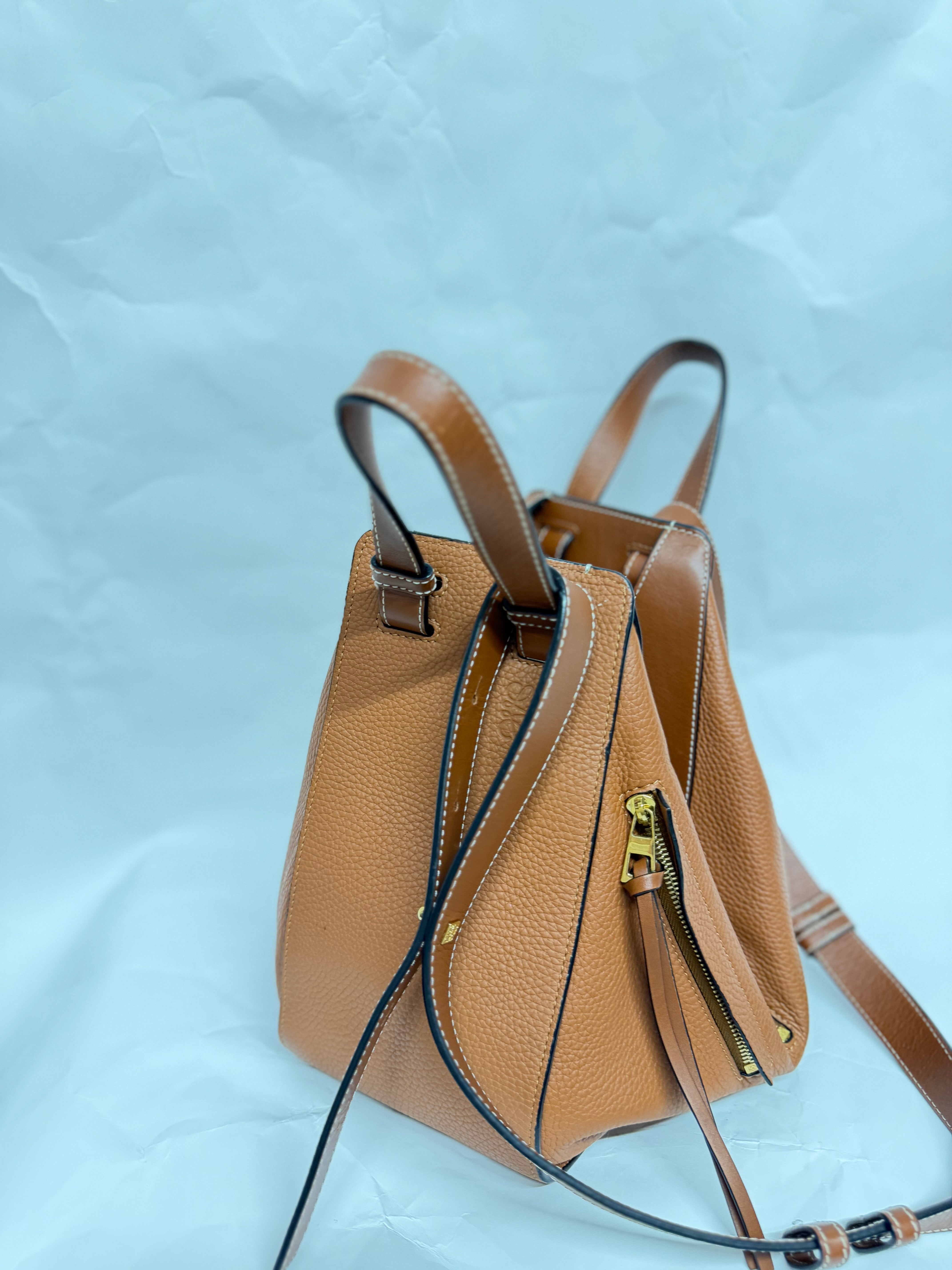 Loewe Hammock Small camel marron tan
