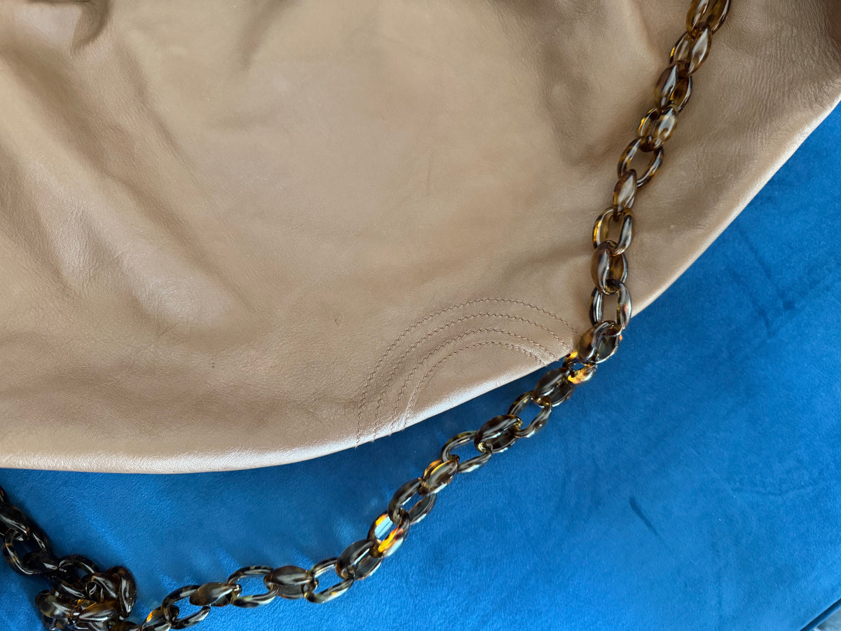Loewe Aire Mediano Piel Nappa Marrón camel con bandolera