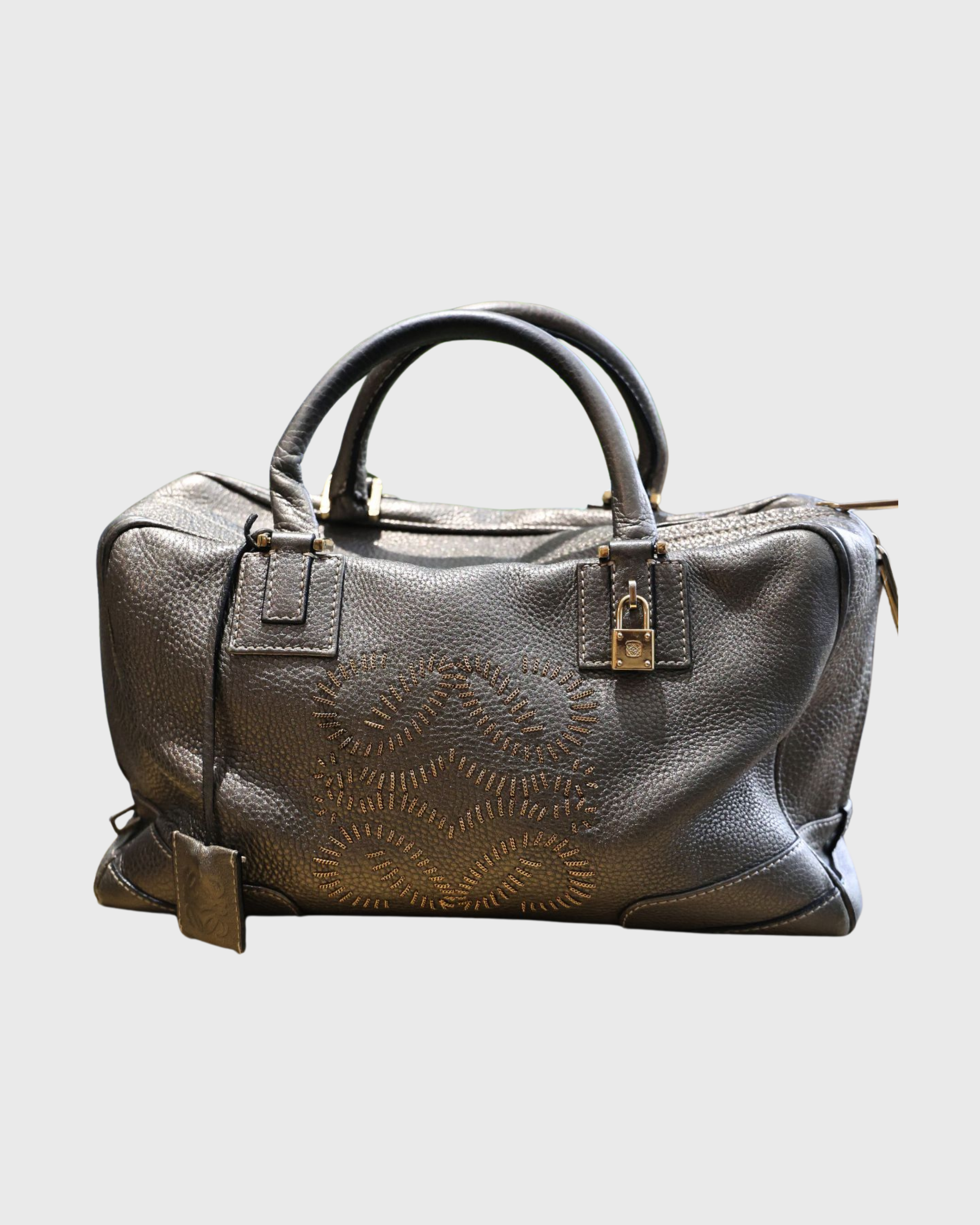 Loewe amazona 35 gris plata