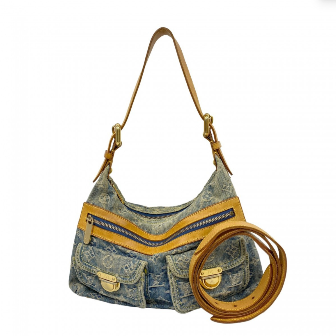 Louis Vuitton Baggy en denim Monogram