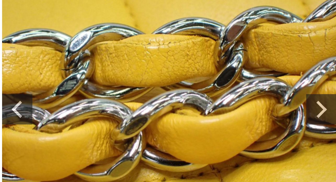 Chanel Double Flap 25 amarillo