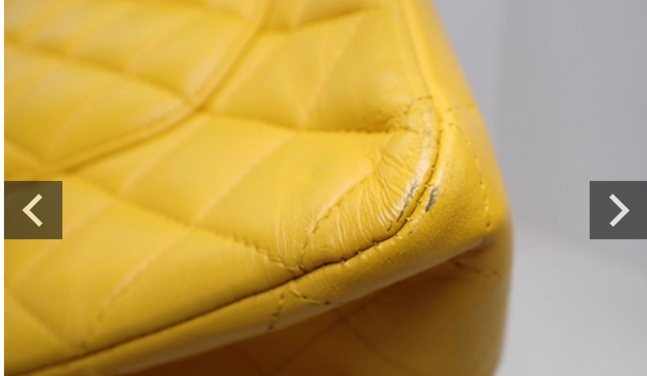 Chanel Double Flap 25 amarillo