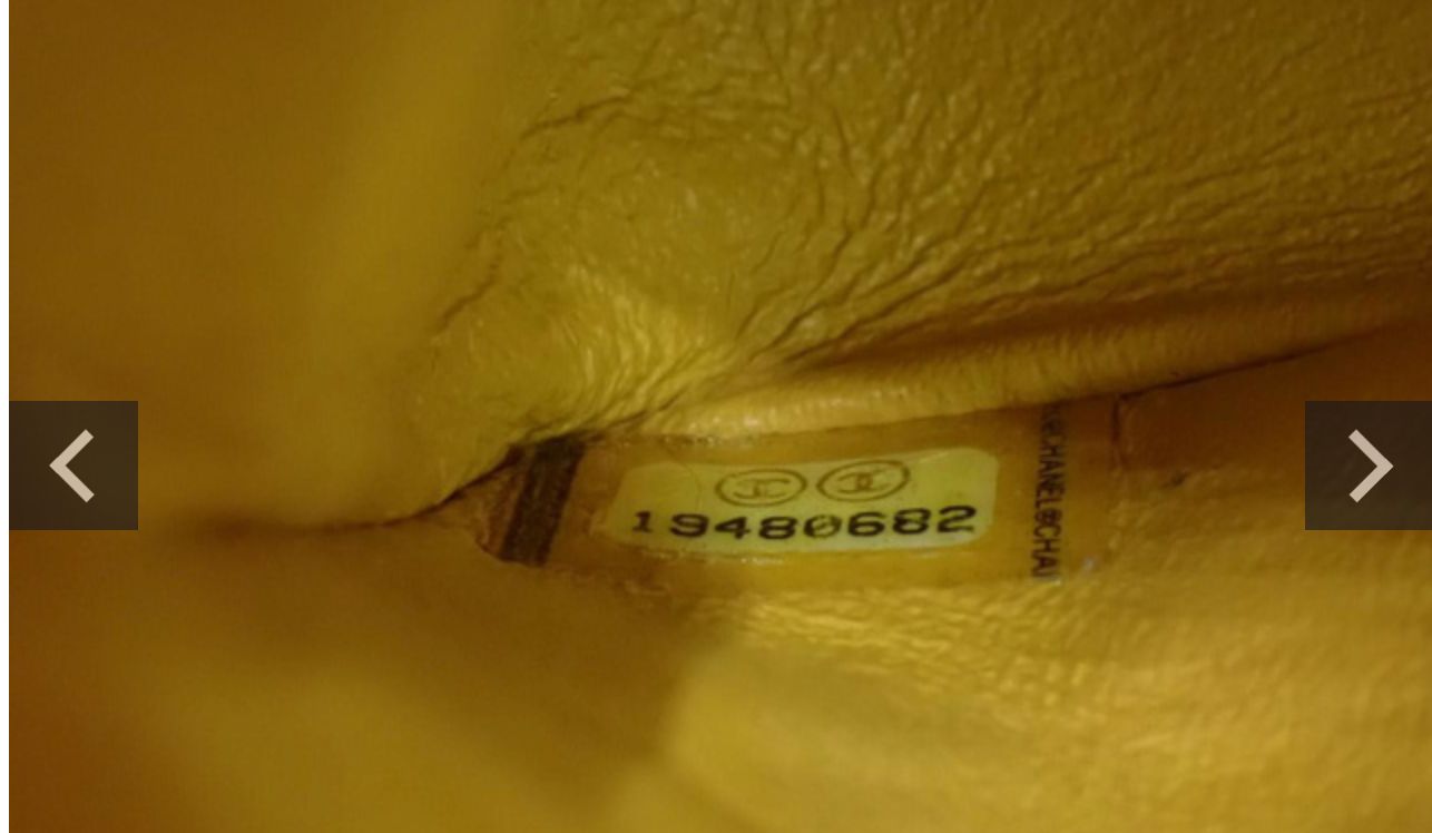 Chanel Double Flap 25 amarillo