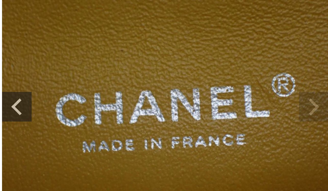 Chanel Double Flap 25 amarillo