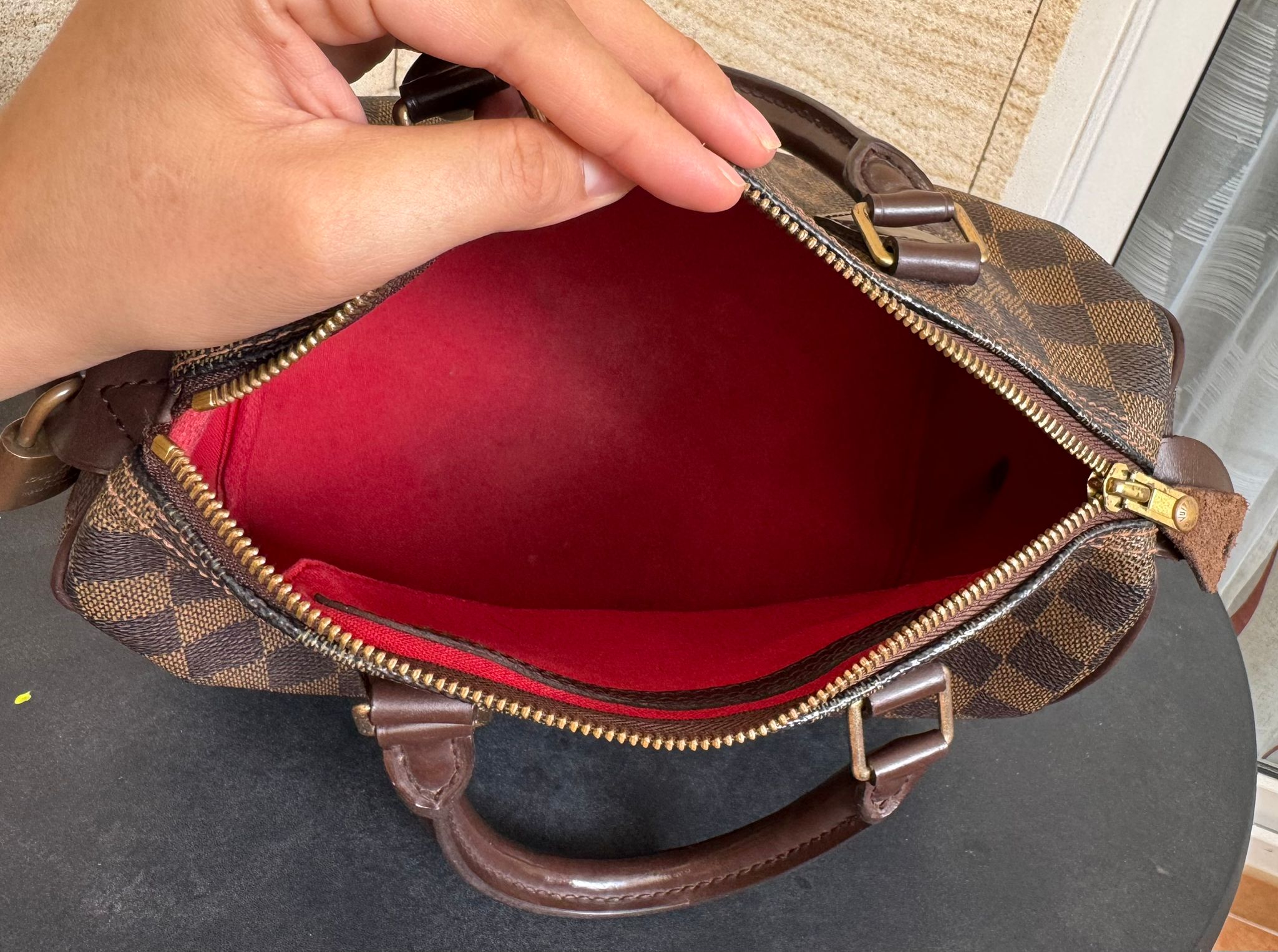 Louis Vuitton speedy 25 Damier Ébène
