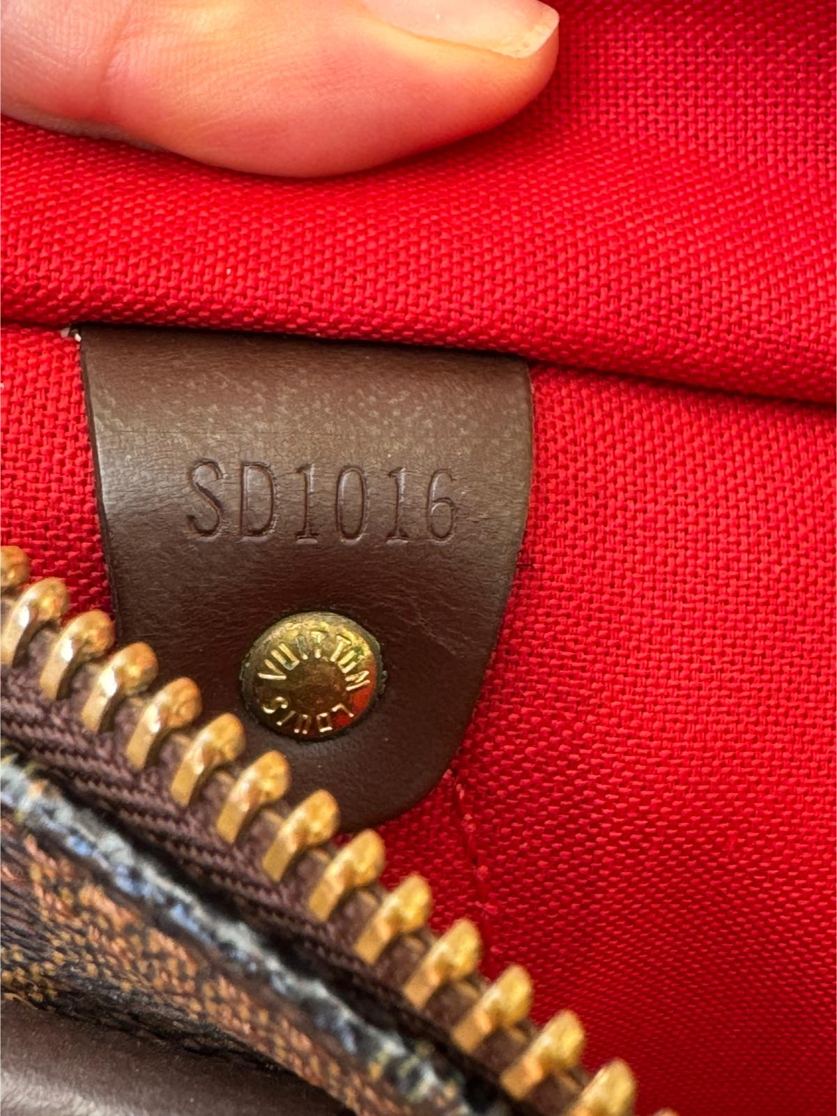 Louis Vuitton speedy 25 Damier Ébène