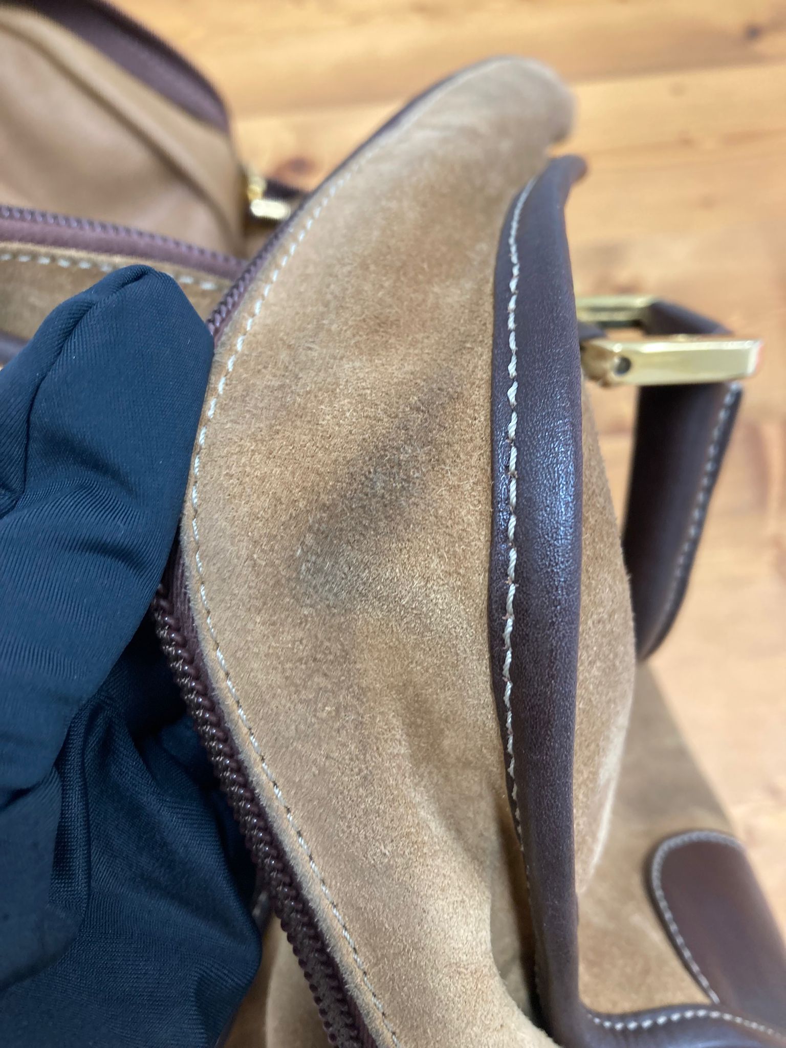 Loewe amazona vintage ante marrón