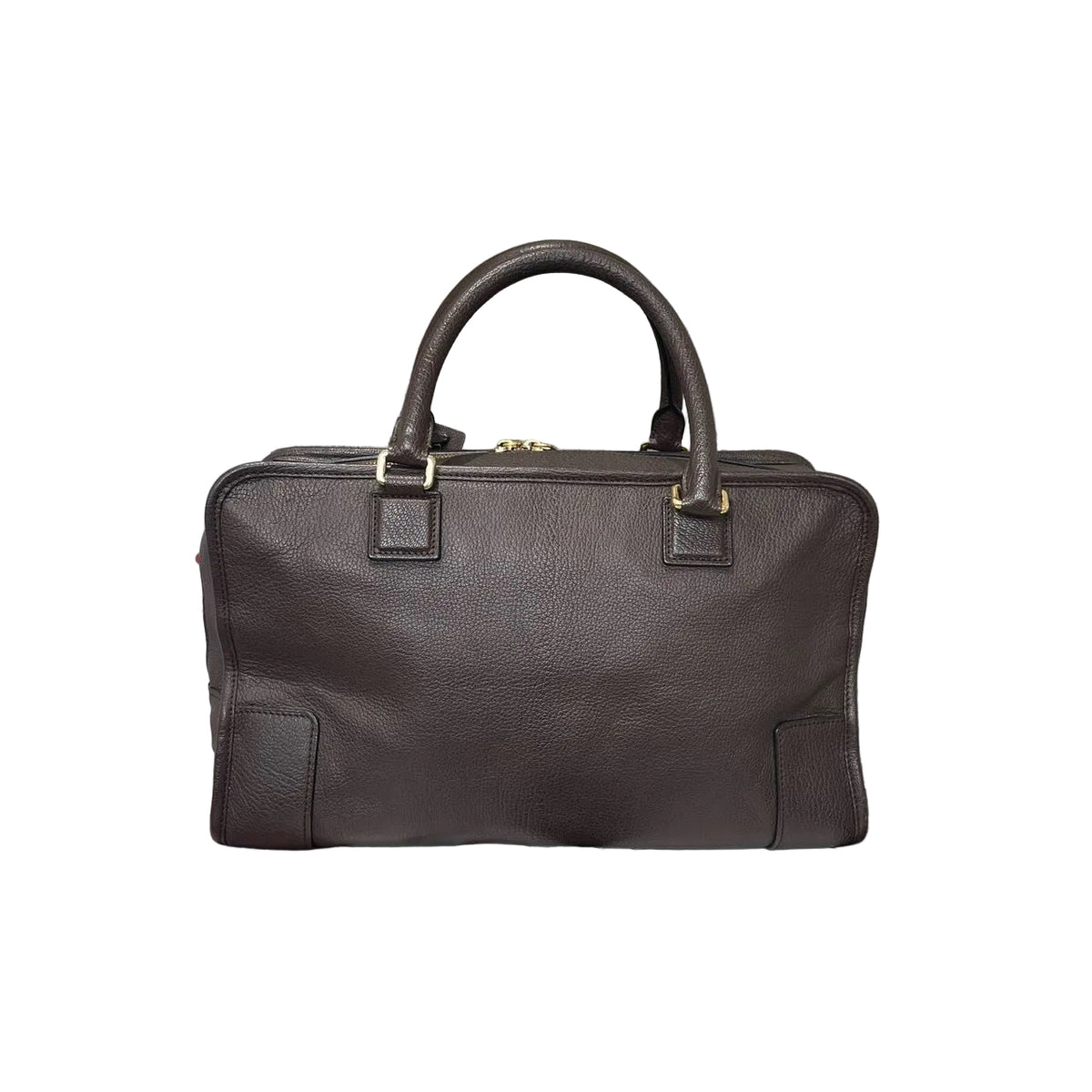 Loewe Amazona 36 Piel de Cabra Marrón Anagrama Grande