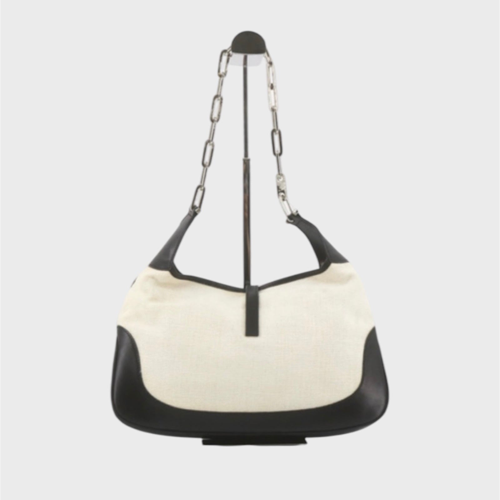 Gucci Jackie Shoulder Blanco y Negro