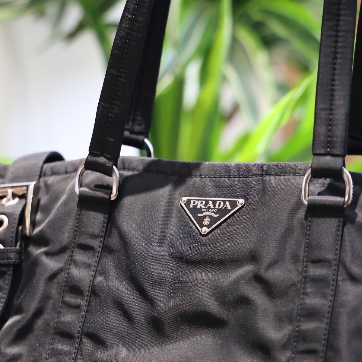 Prada tote bag nylon