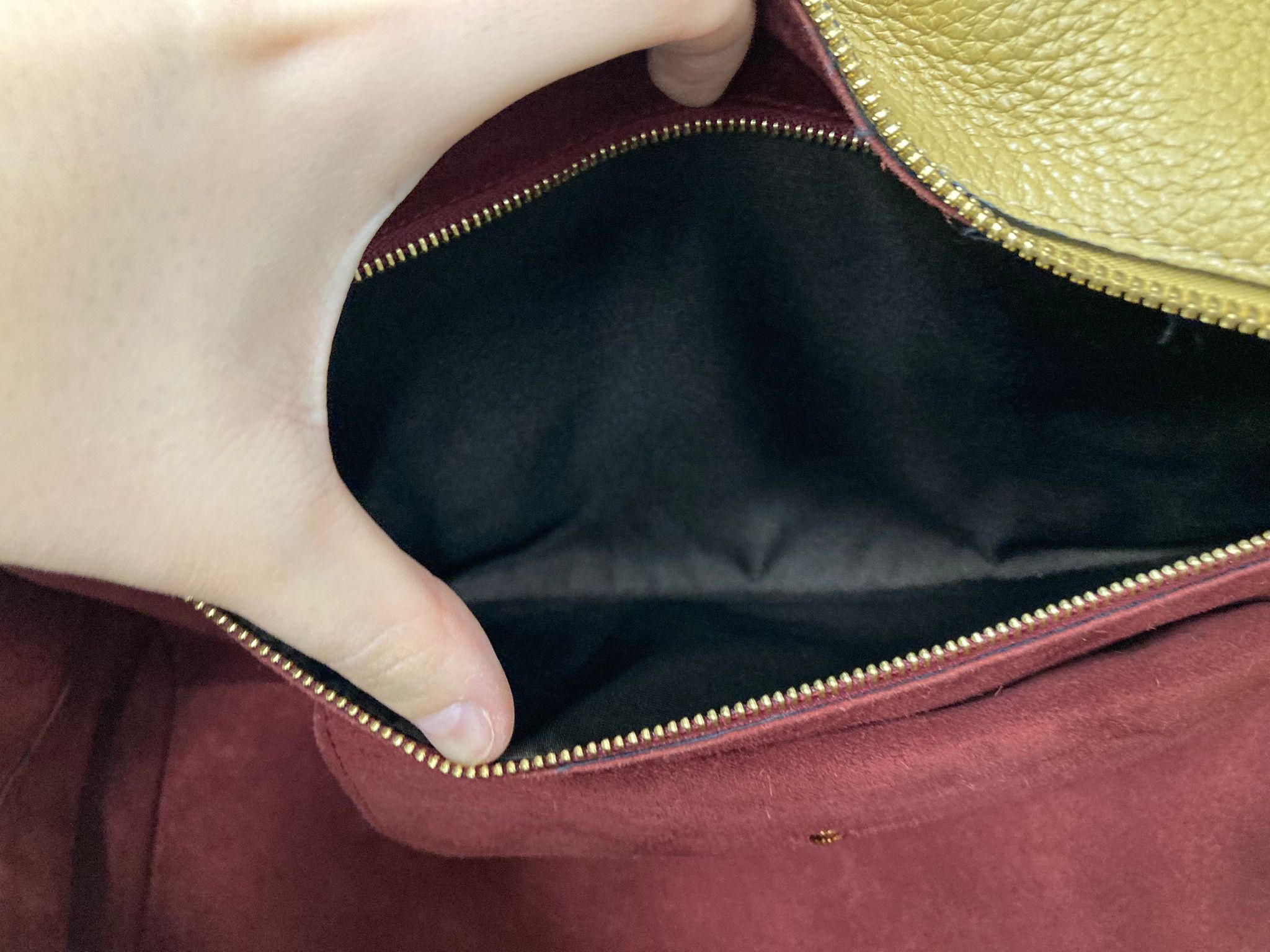 Loewe Amazona 36 edición especial ORO asas naranja charol – camel bicolor