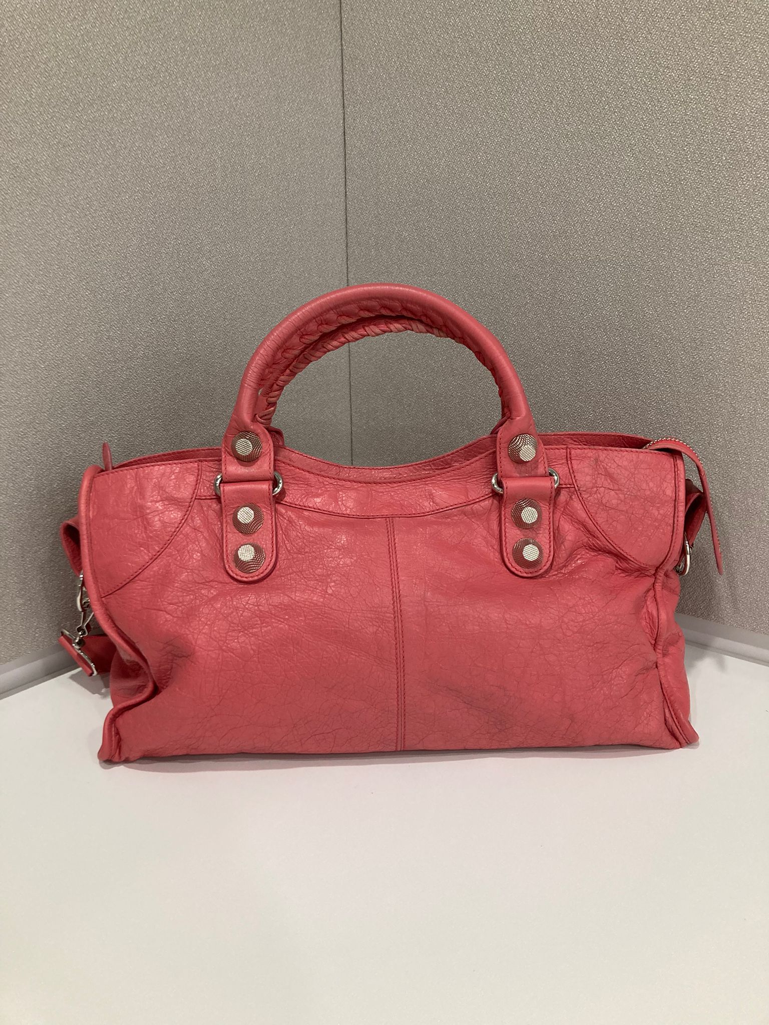 Balenciaga city rosa grande bandolera