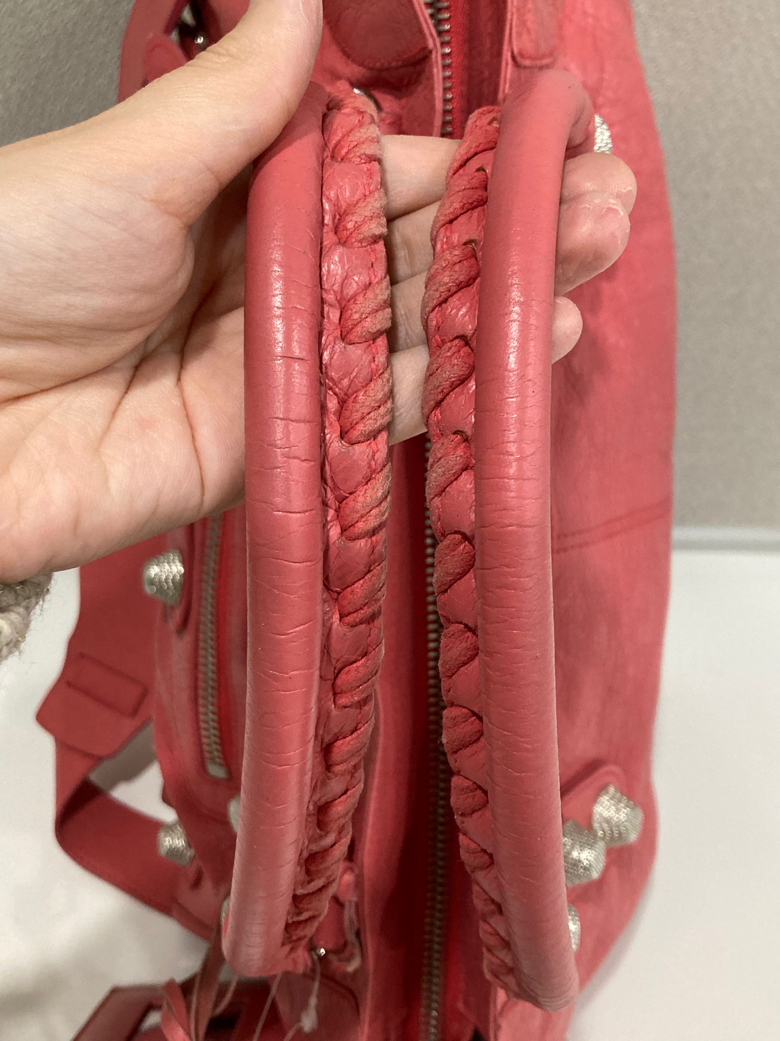 Balenciaga city rosa grande bandolera