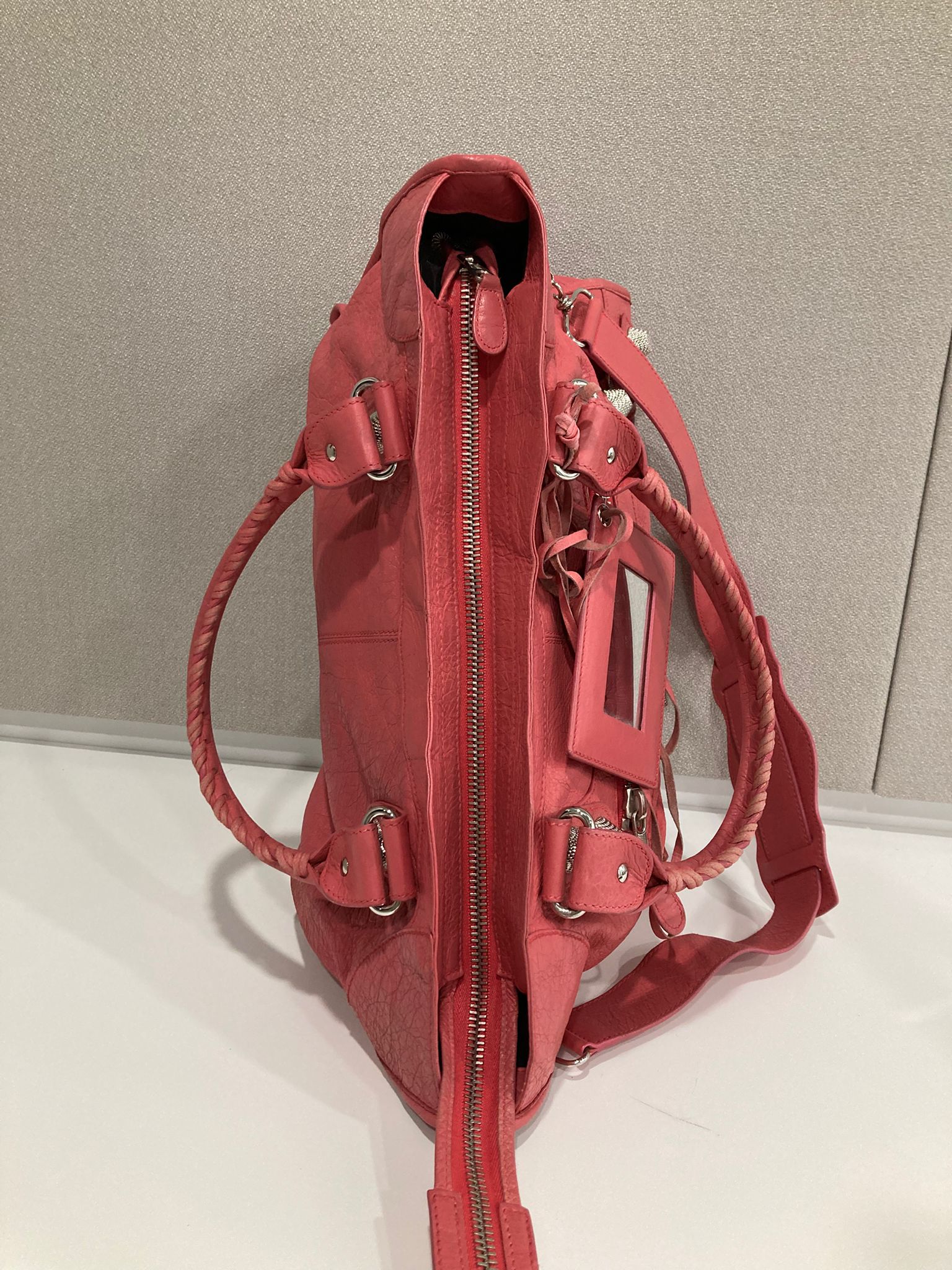 Balenciaga city rosa grande bandolera