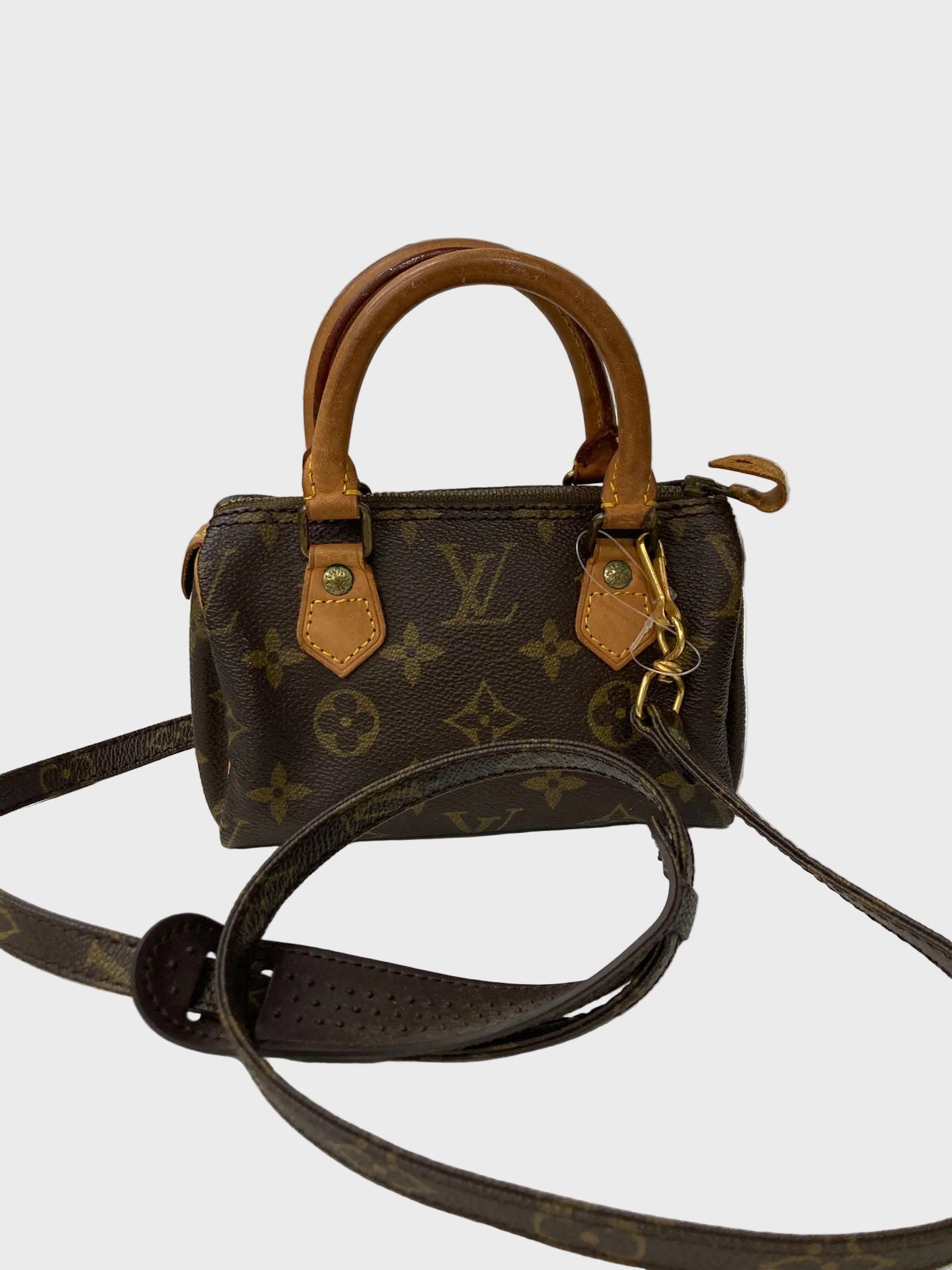 Louis Vuitton MINI Speedy con bandolera original