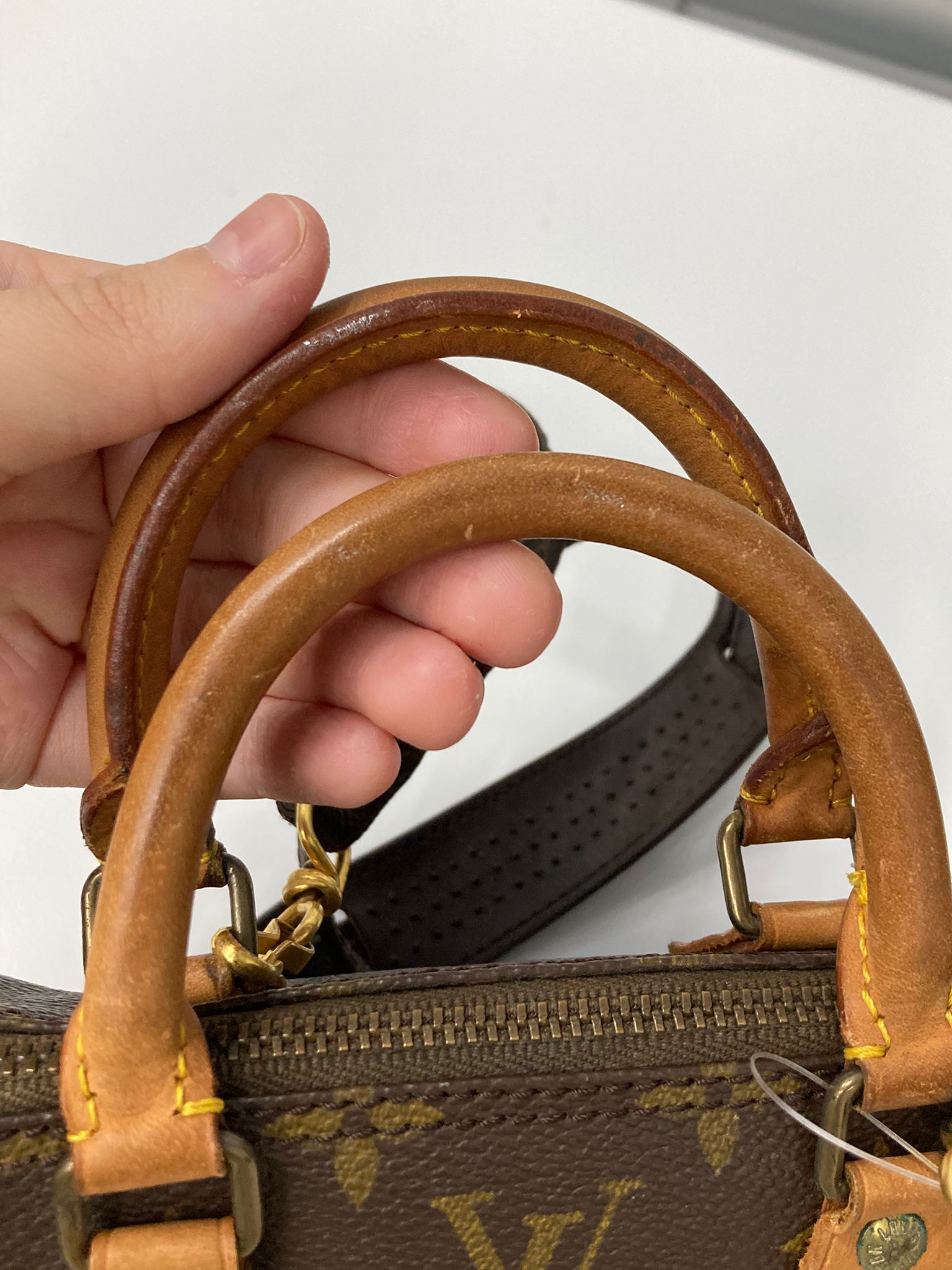 Louis Vuitton MINI Speedy con bandolera original