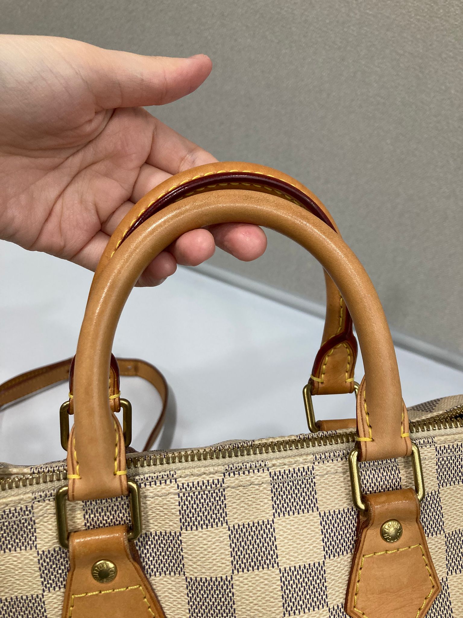 Louis Vuitton Speedy Bandoulière 25 Damier Azur