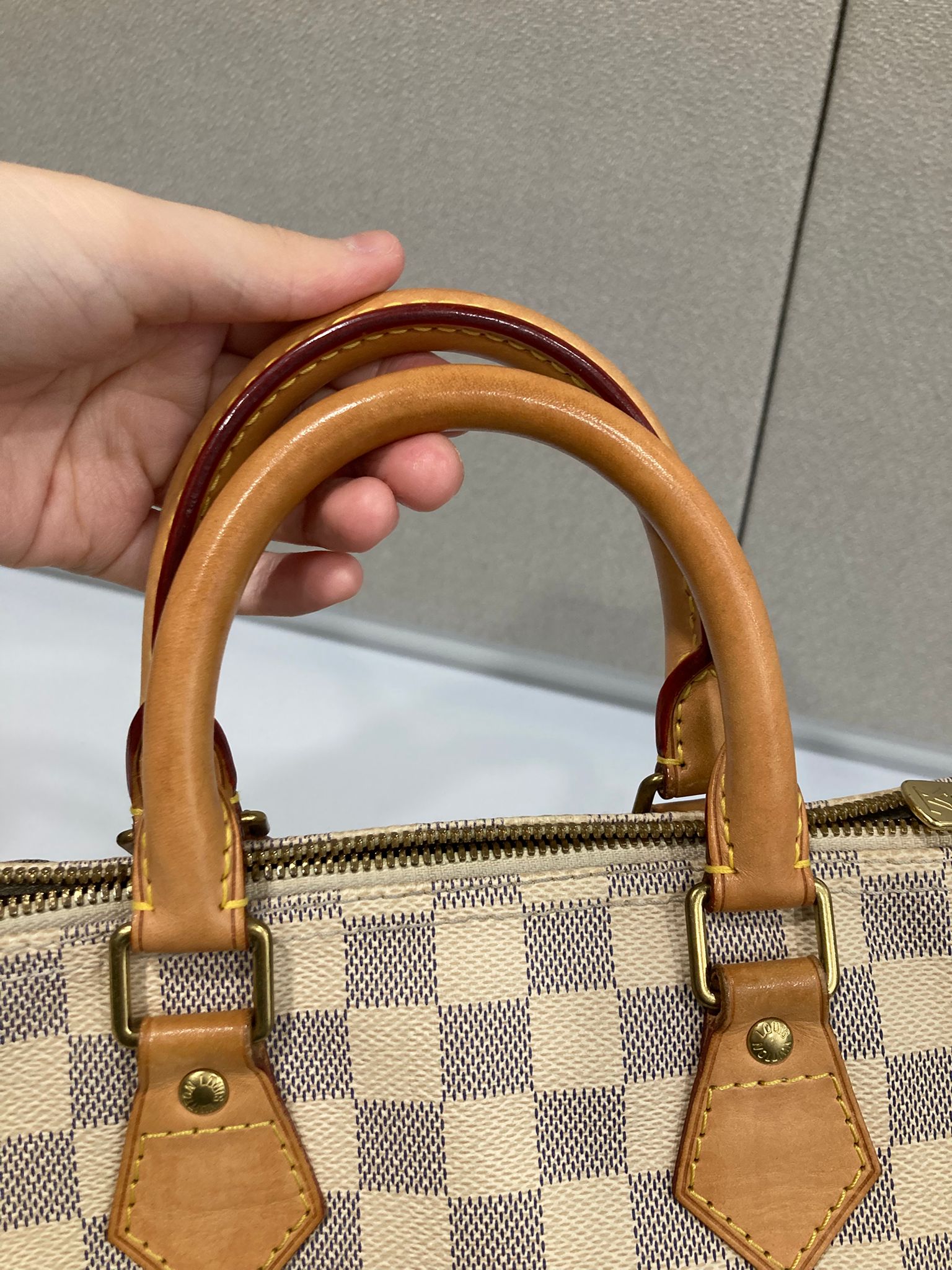 Louis Vuitton Speedy Bandoulière 25 Damier Azur
