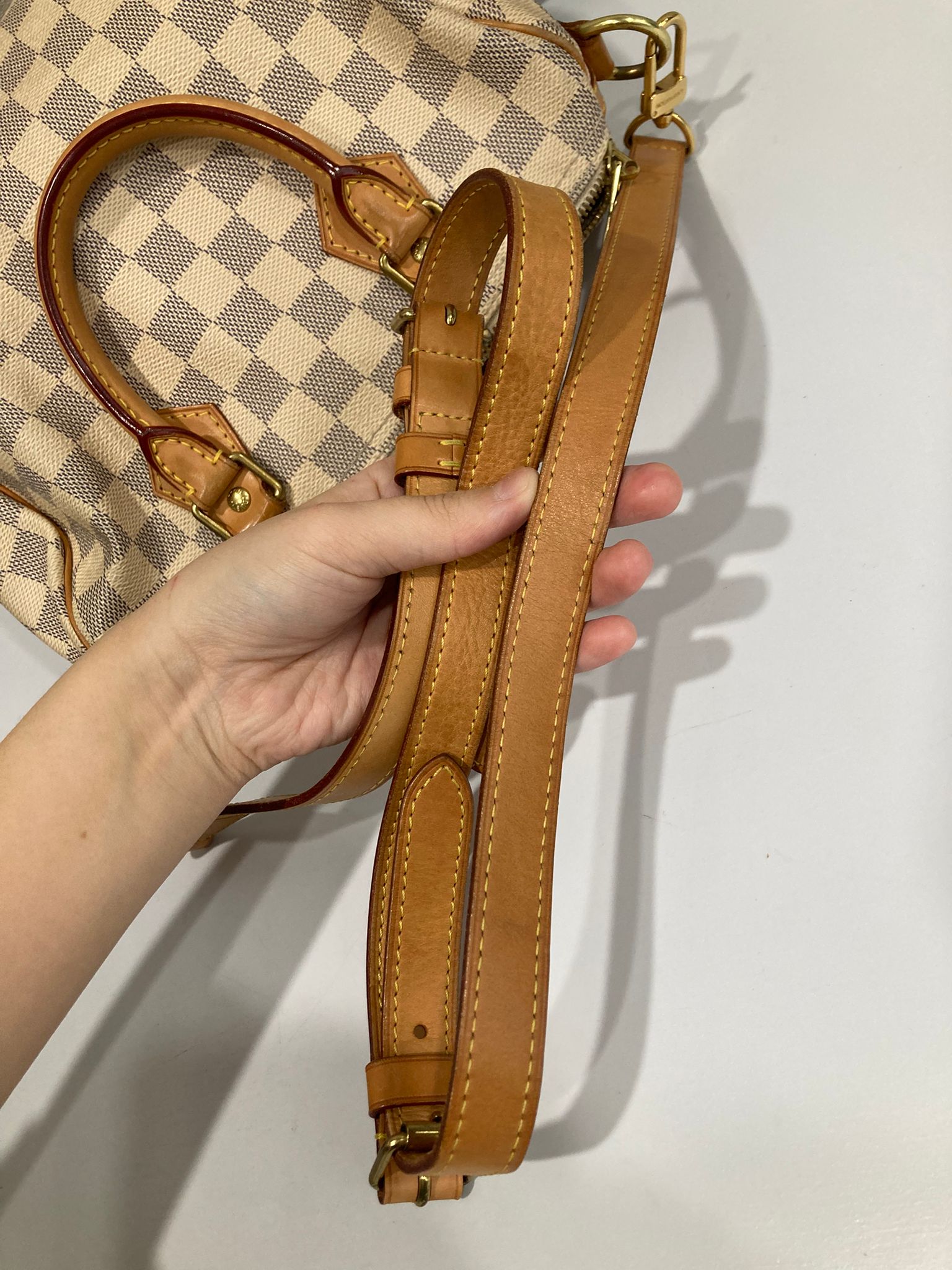 Louis Vuitton Speedy Bandoulière 25 Damier Azur