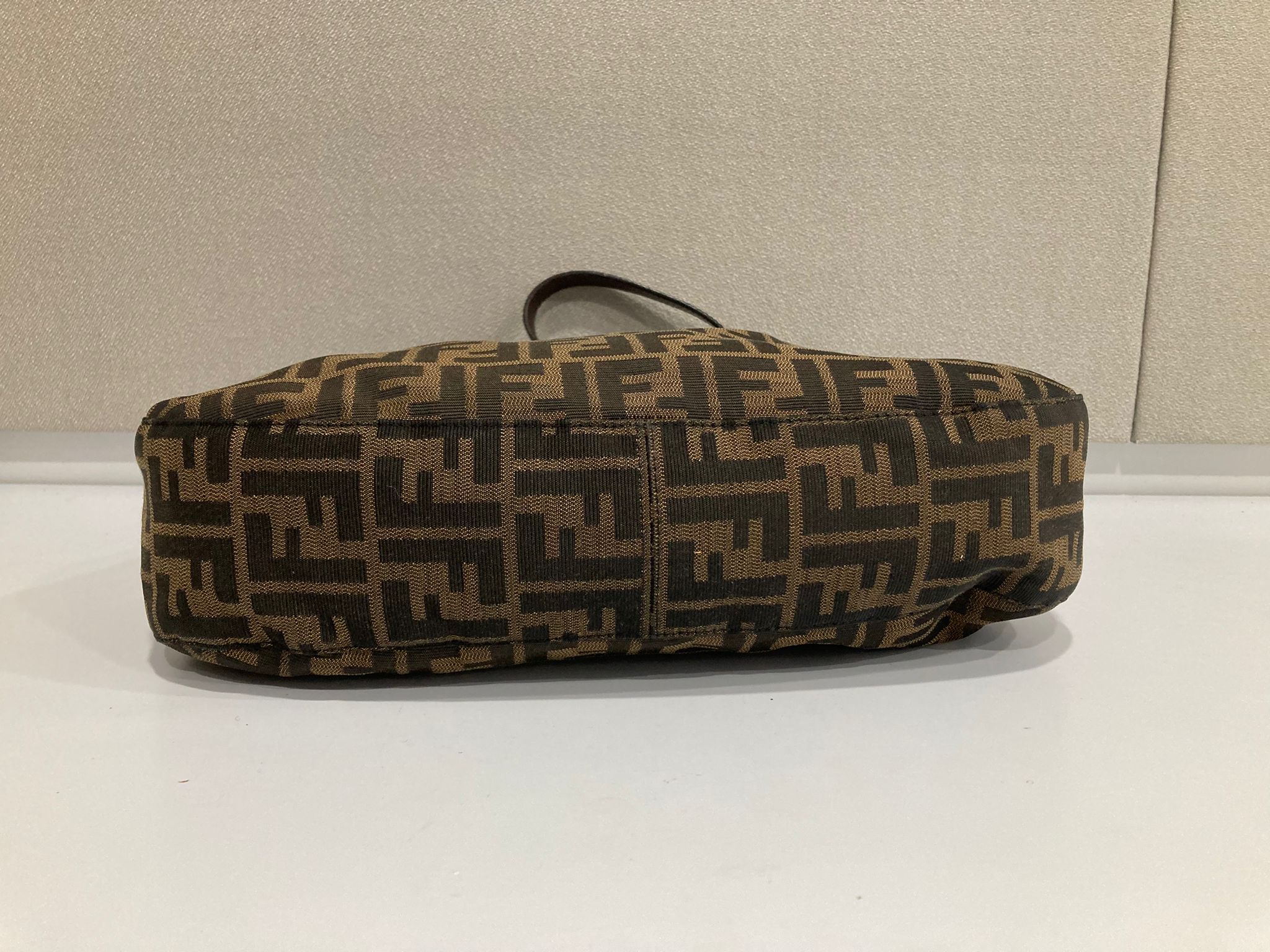 Fendi Zucca Hobo Shoulder Bag