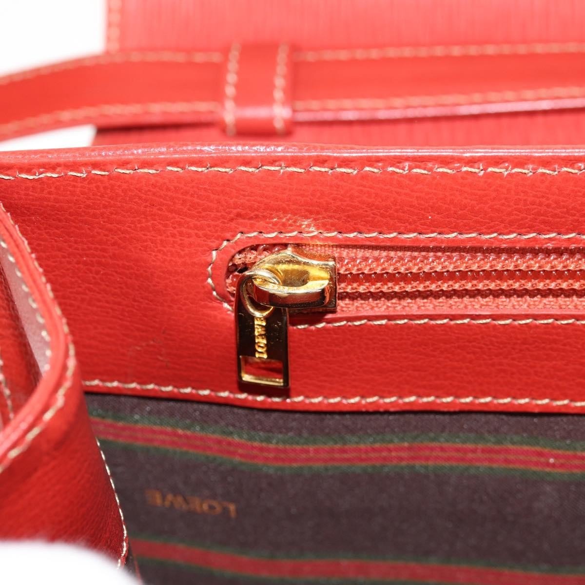 Loewe Vintage Velázquez Top Handle Piel Roja