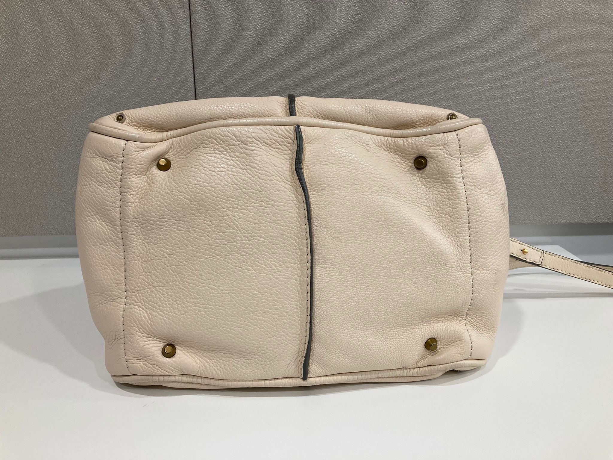 Chloé Paddington Small Piel Ivory Candado Icono y Bandolera