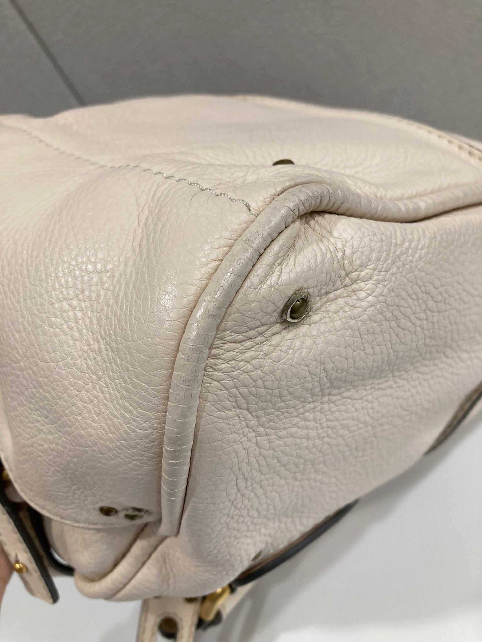 Chloé Paddington Small Piel Ivory Candado Icono y Bandolera