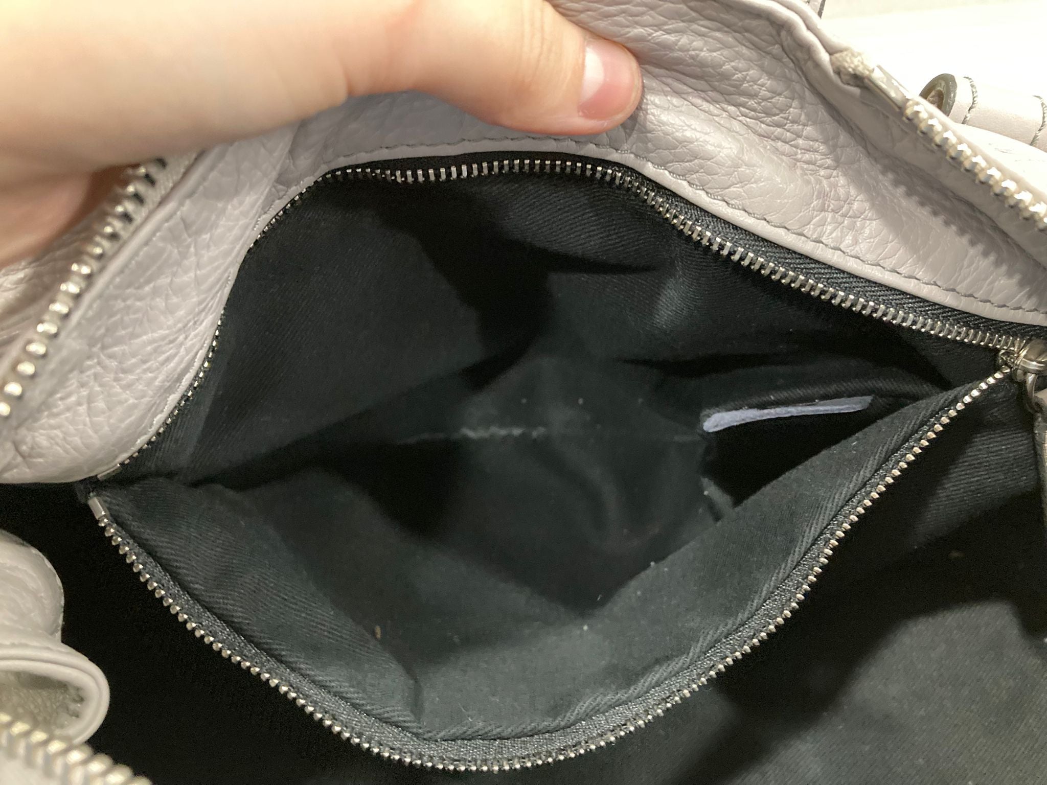 Chloé Paddington Medium Piel gris beige (greige) Candado Icono