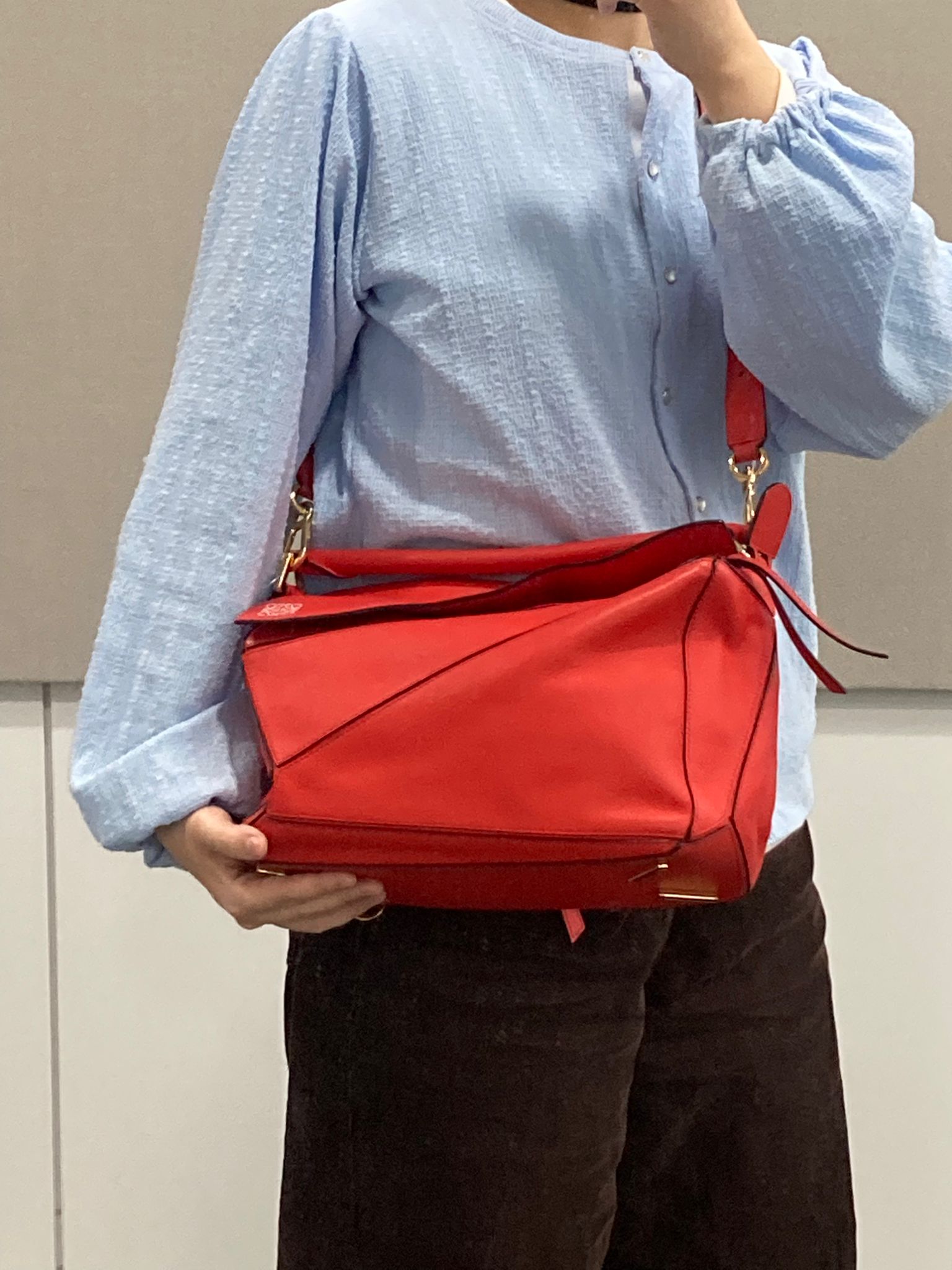 Loewe Puzzle Mediano Rojo