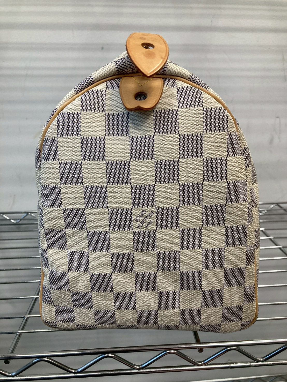 Louis Vuitton Speedy 30 Damier Azur