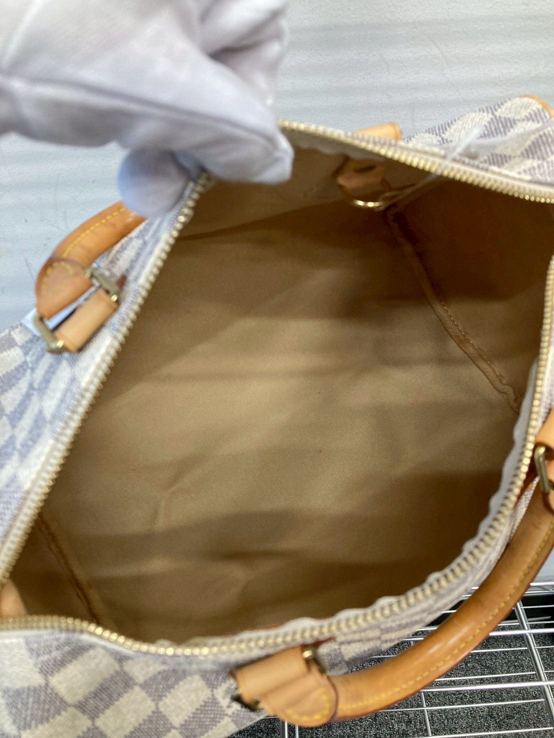 Louis Vuitton Speedy 30 Damier Azur