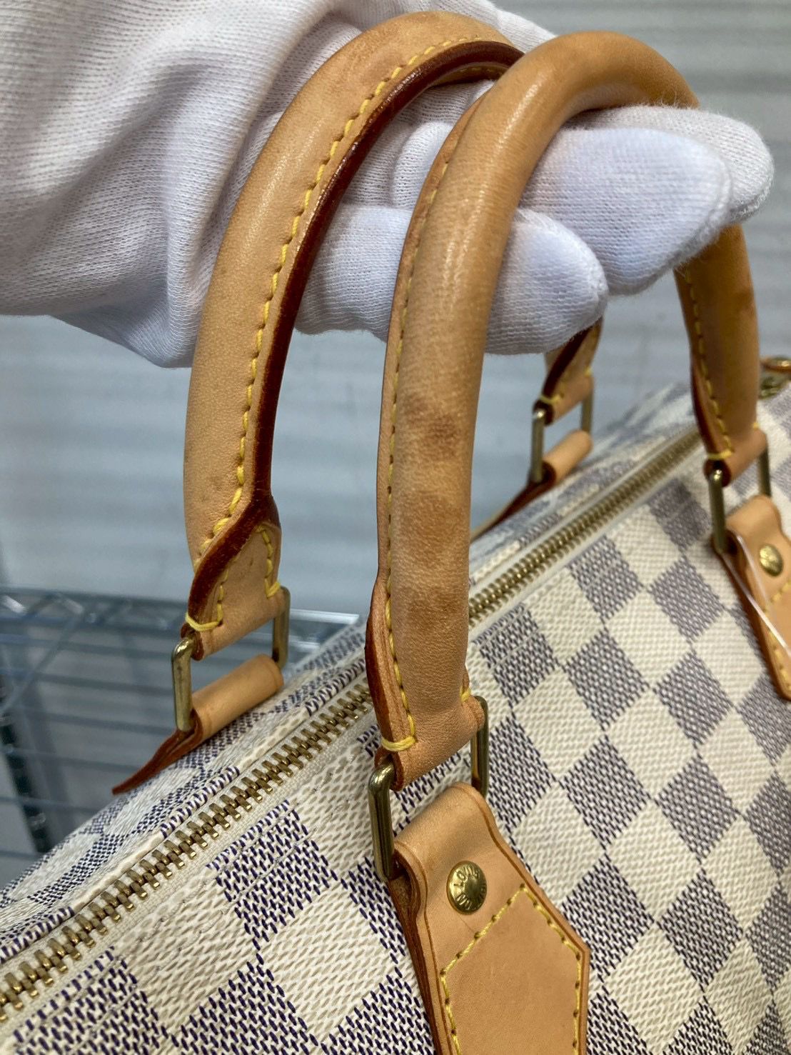 Louis Vuitton Speedy 30 Damier Azur