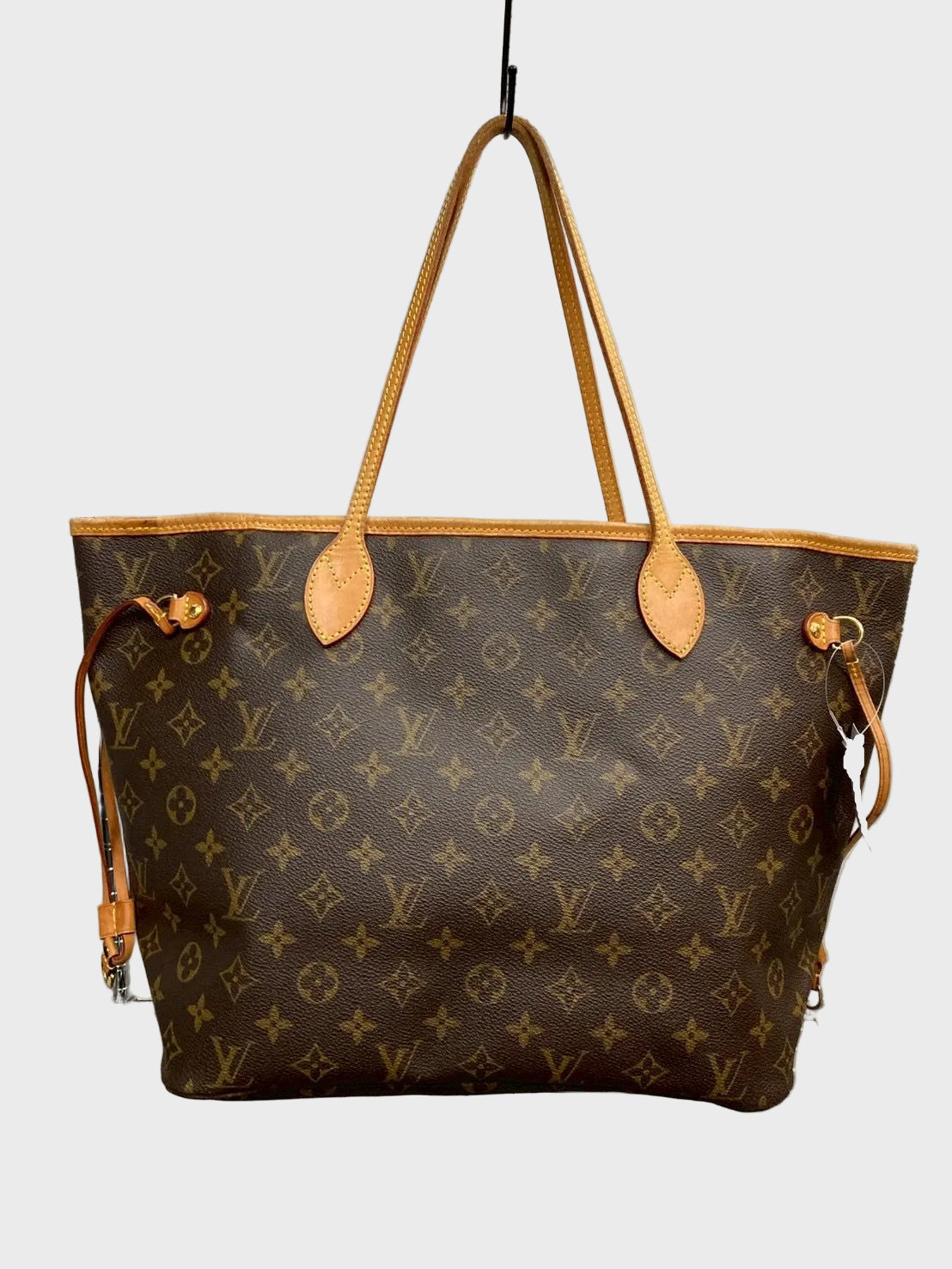 Louis Vuitton Neverfull MM Monogram y Beige