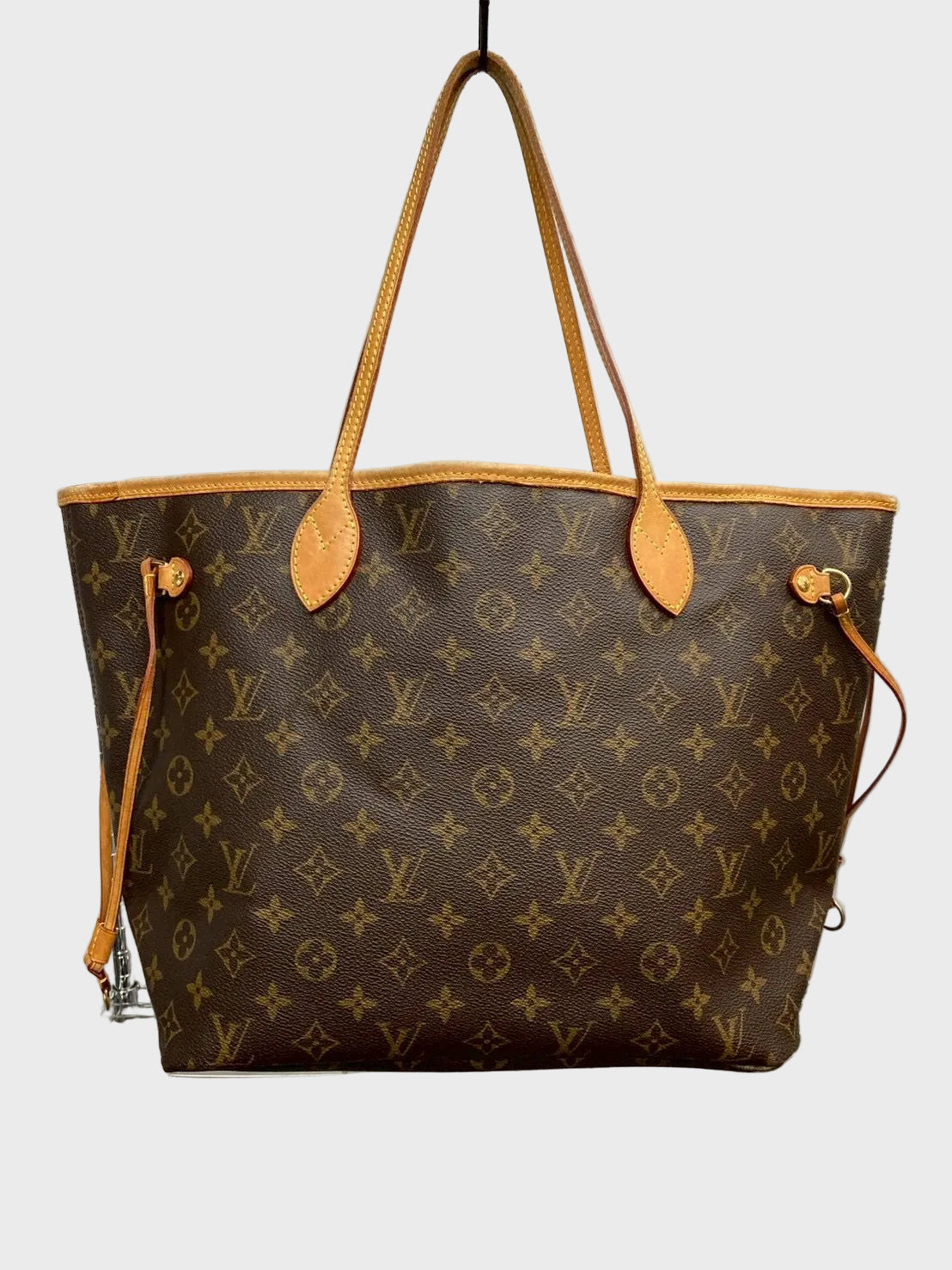 Louis Vuitton Neverfull MM Monogram y Beige