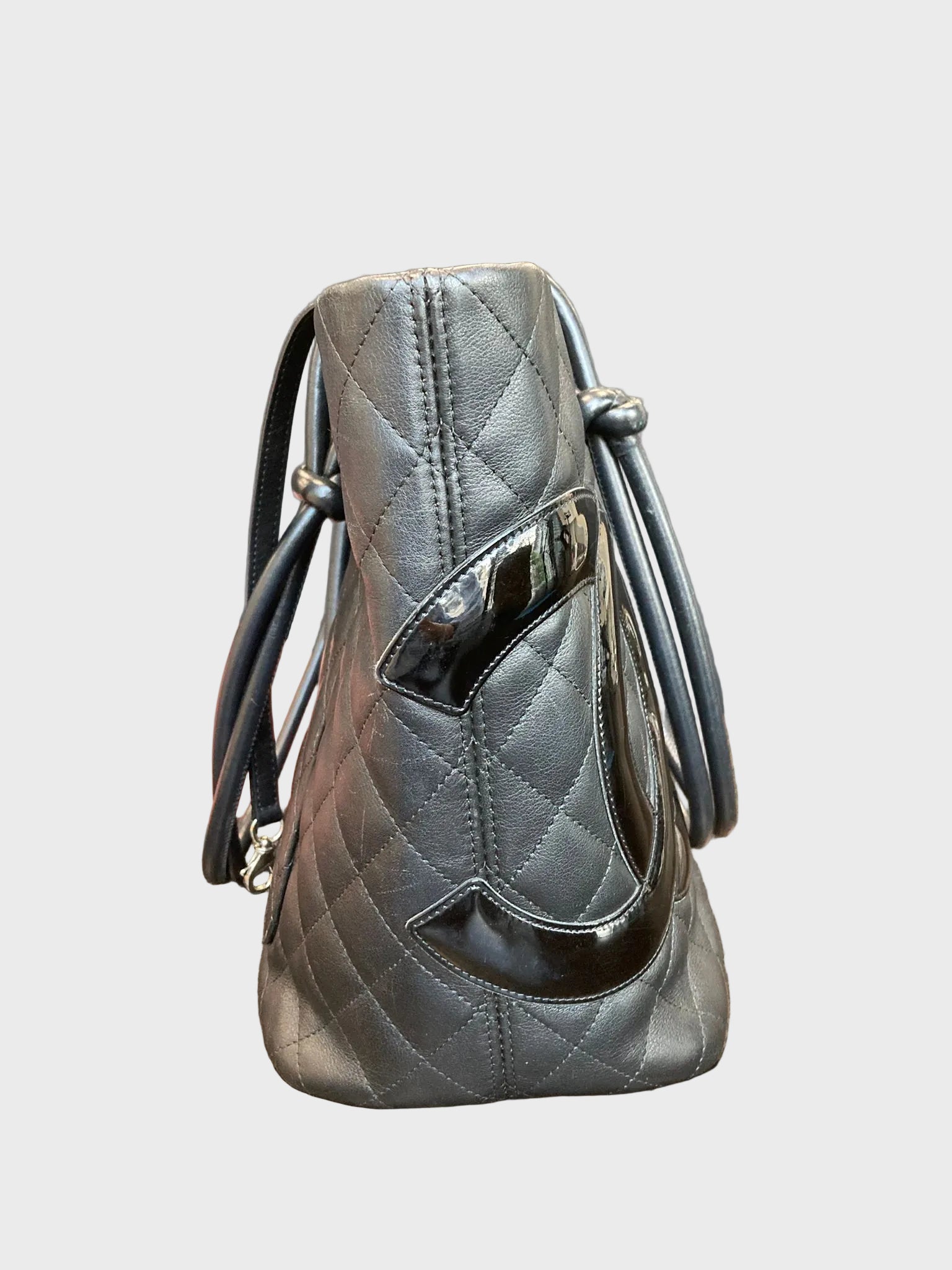 Chanel Cambon Ligne Tote Large Negro