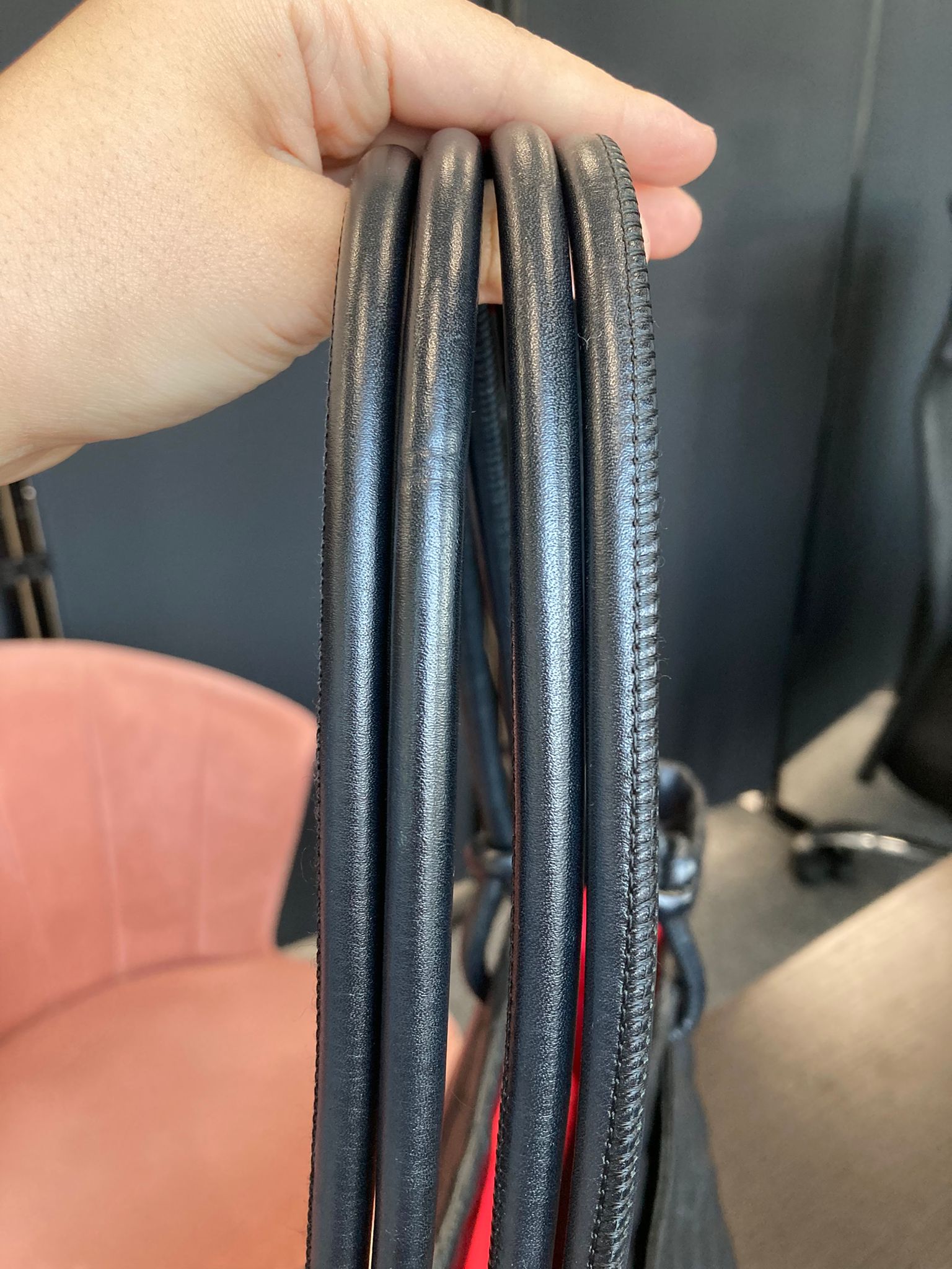Chanel Cambon Ligne Tote Large Negro