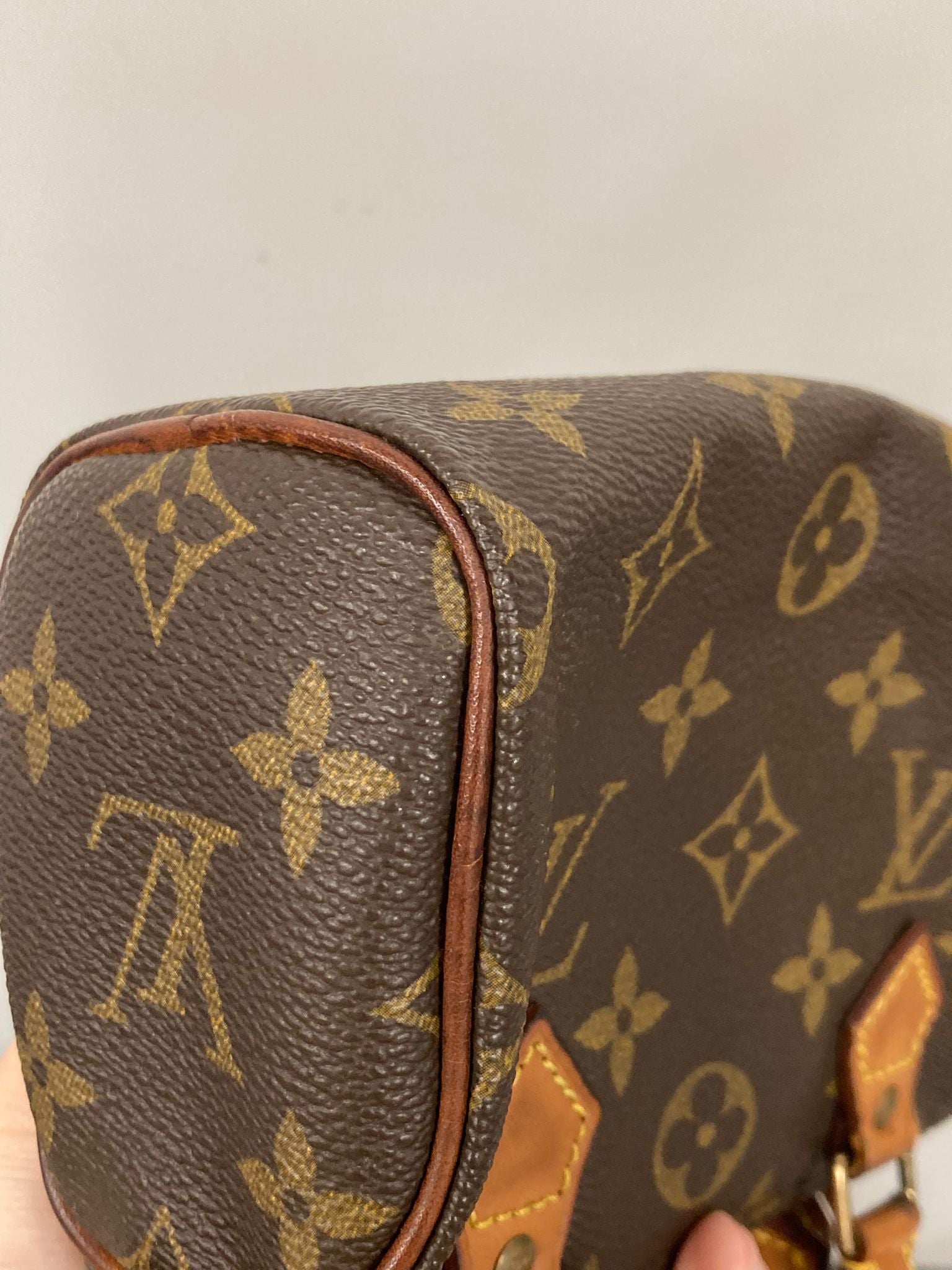Louis Vuitton Mini Speedy Monogram sin bandolera